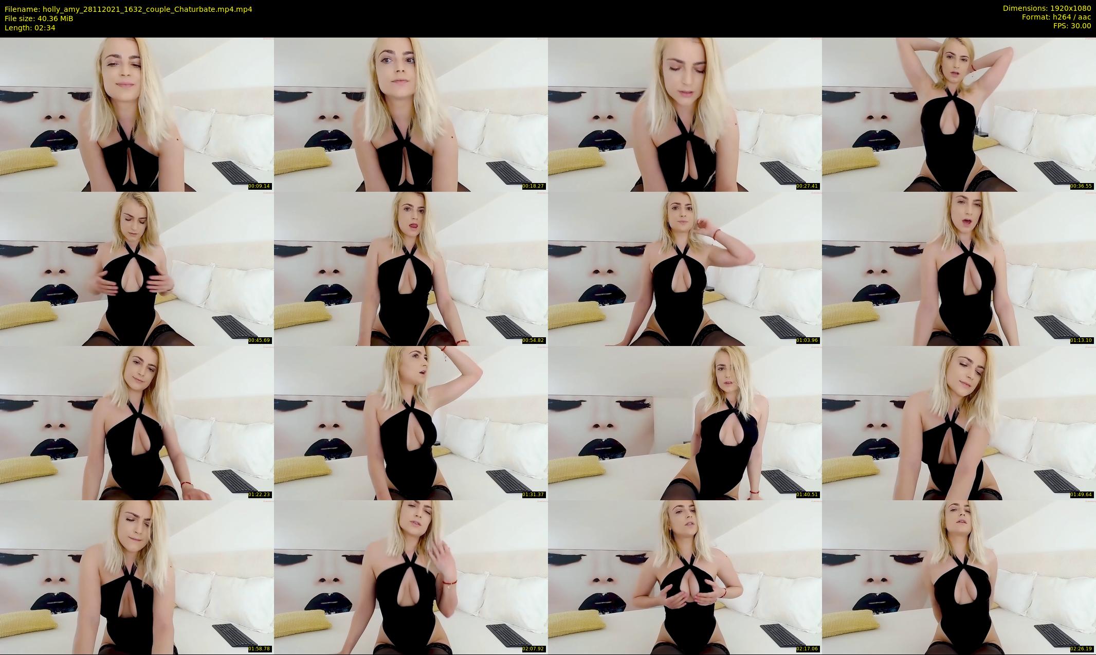 holly_amy — 3 minute Chaturbate couple cam show recording, 1080p, Nov 28, 2021
