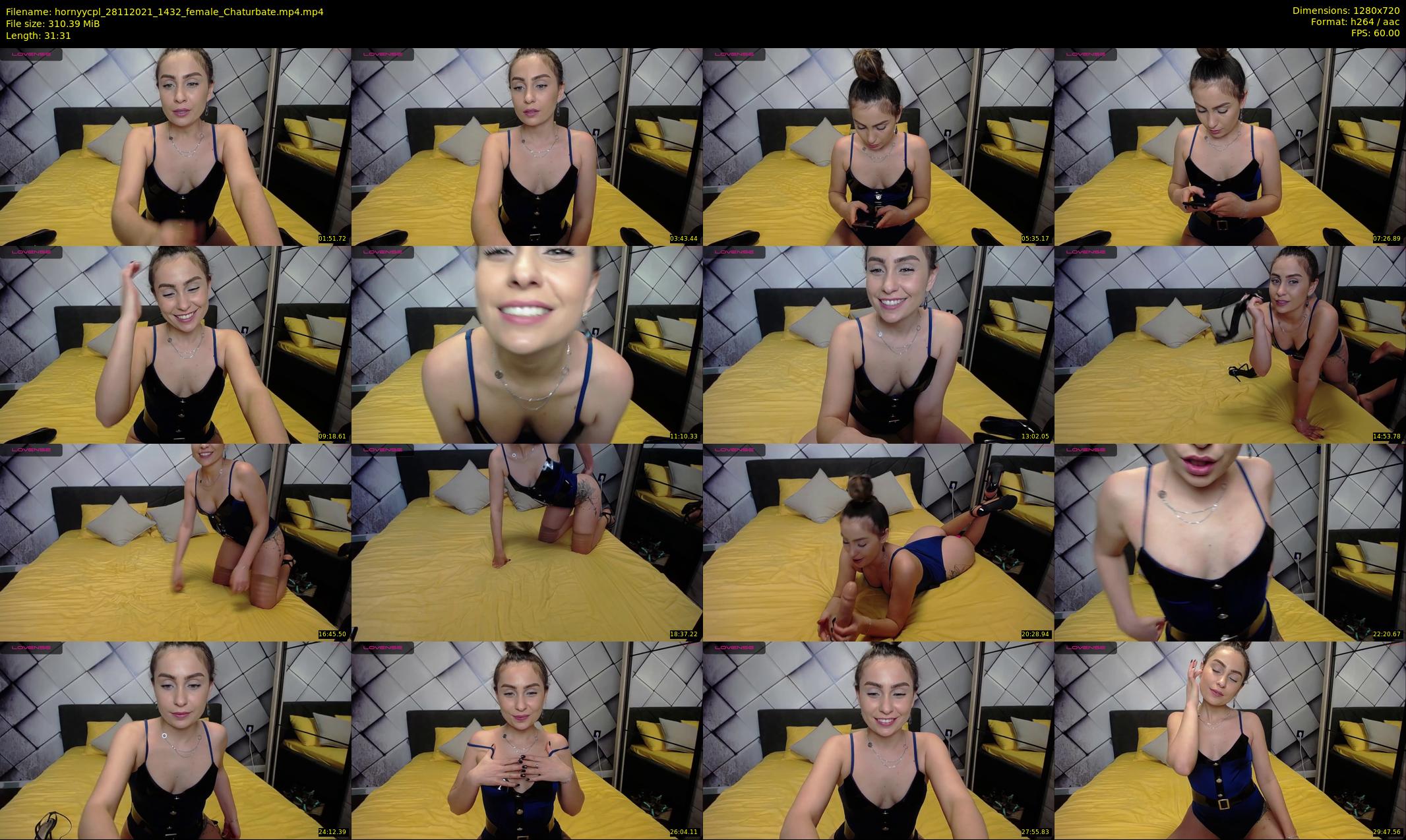 hornyycpl — 32 minute Chaturbate couple cam show recording, 720p, Nov 28, 2021