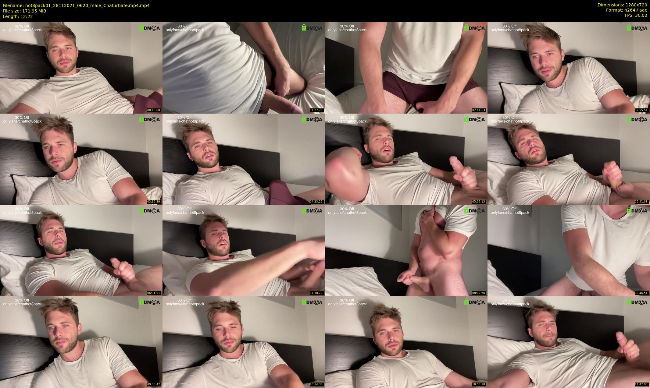hot8pack01 — 13 minute Chaturbate male cam show recording, 720p, Nov 28, 2021