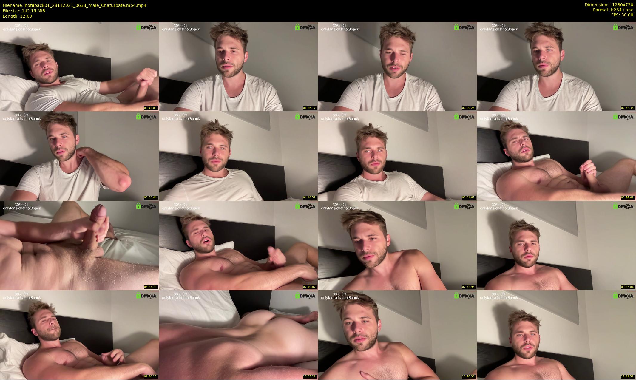 hot8pack01 — 13 minute Chaturbate male cam show recording, 720p, Nov 28, 2021