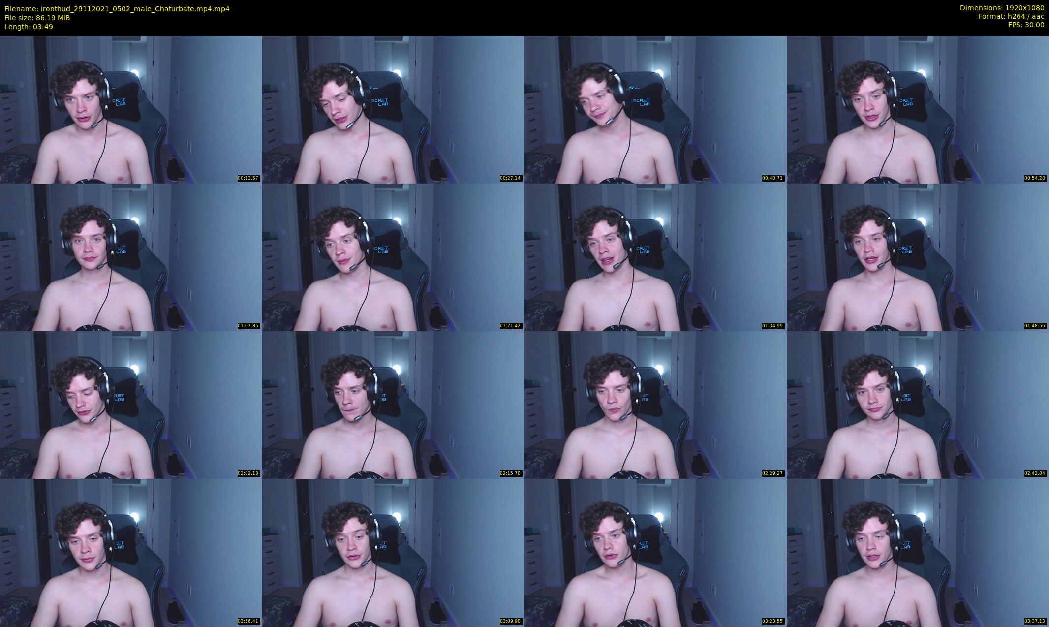ironthud — 4 minute Chaturbate male cam show recording, 1080p, Nov 29, 2021