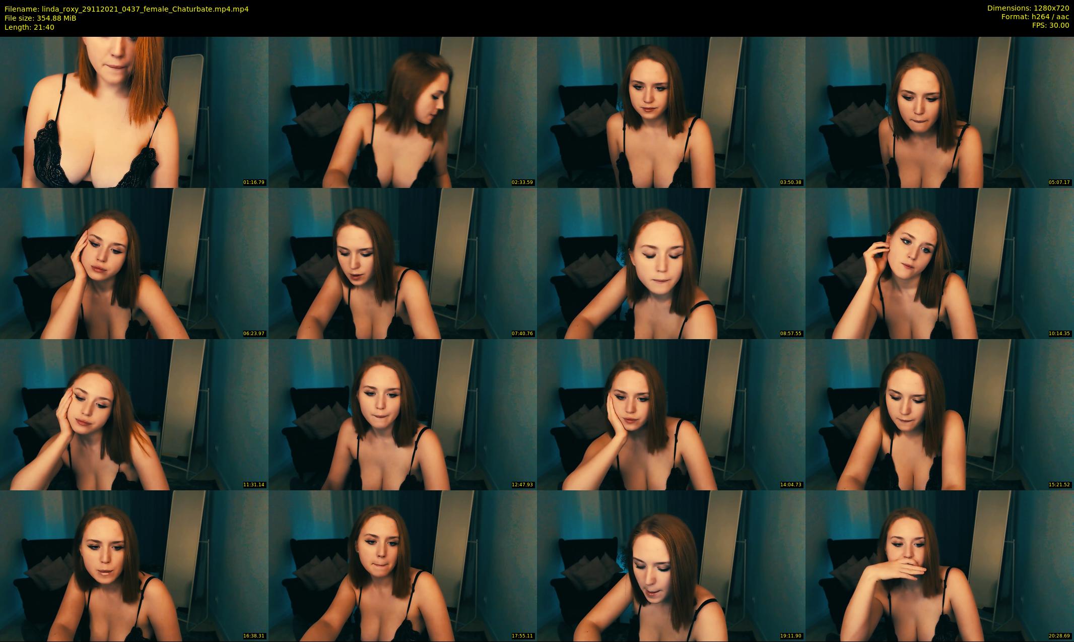 linda_roxy — 22 minute Chaturbate female cam show recording, 720p, Nov 29, 2021