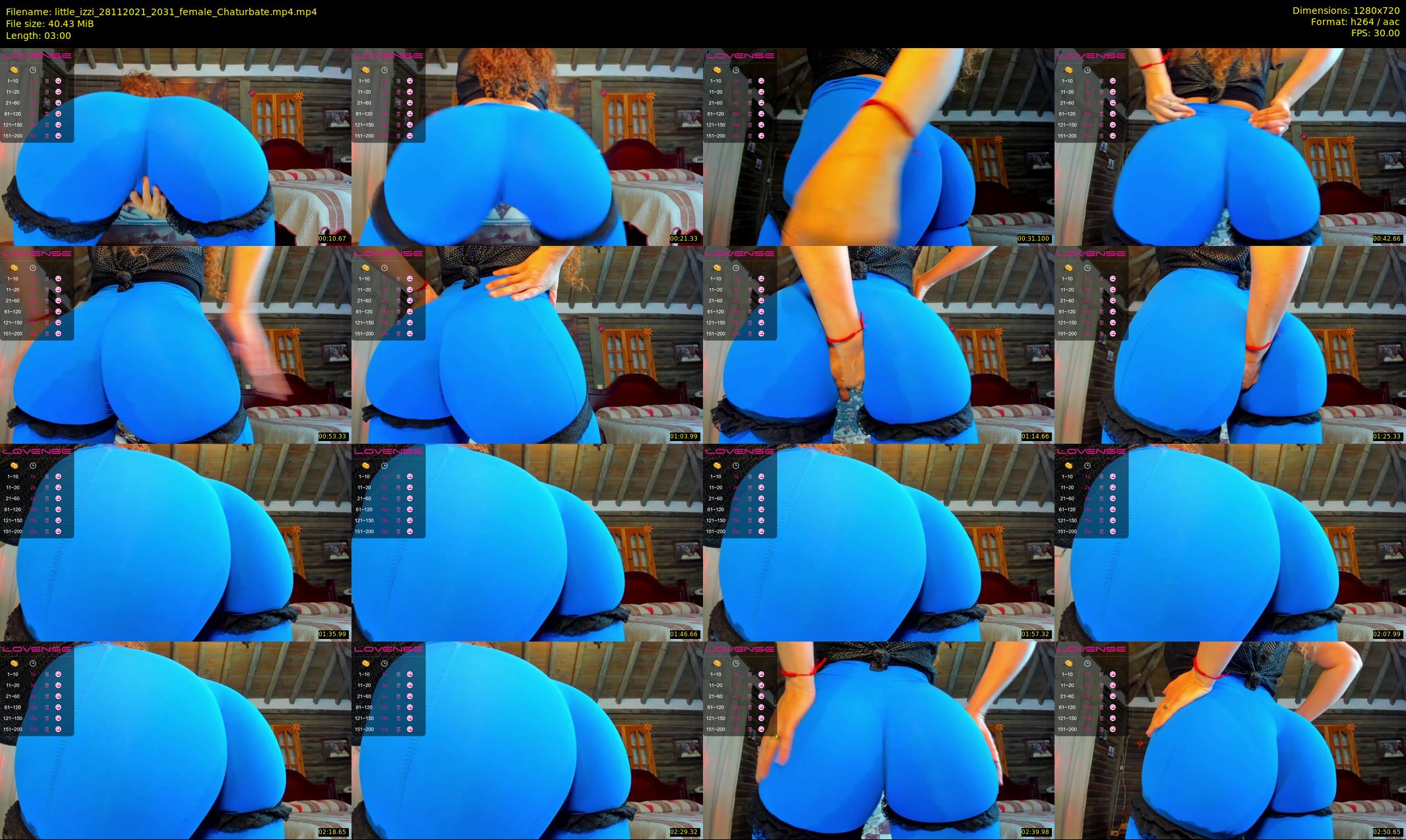 little_izzi — 3 minute Chaturbate female cam show recording, 720p, Nov 28, 2021