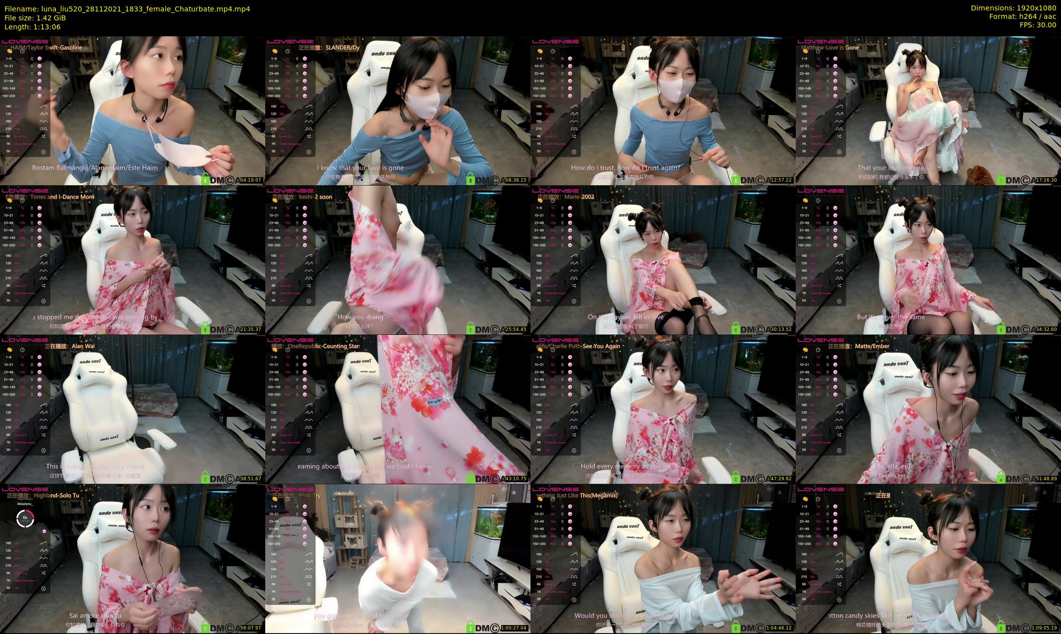 luna_liu520 — 74 minute Chaturbate female cam show recording, 1080p, Nov 28, 2021