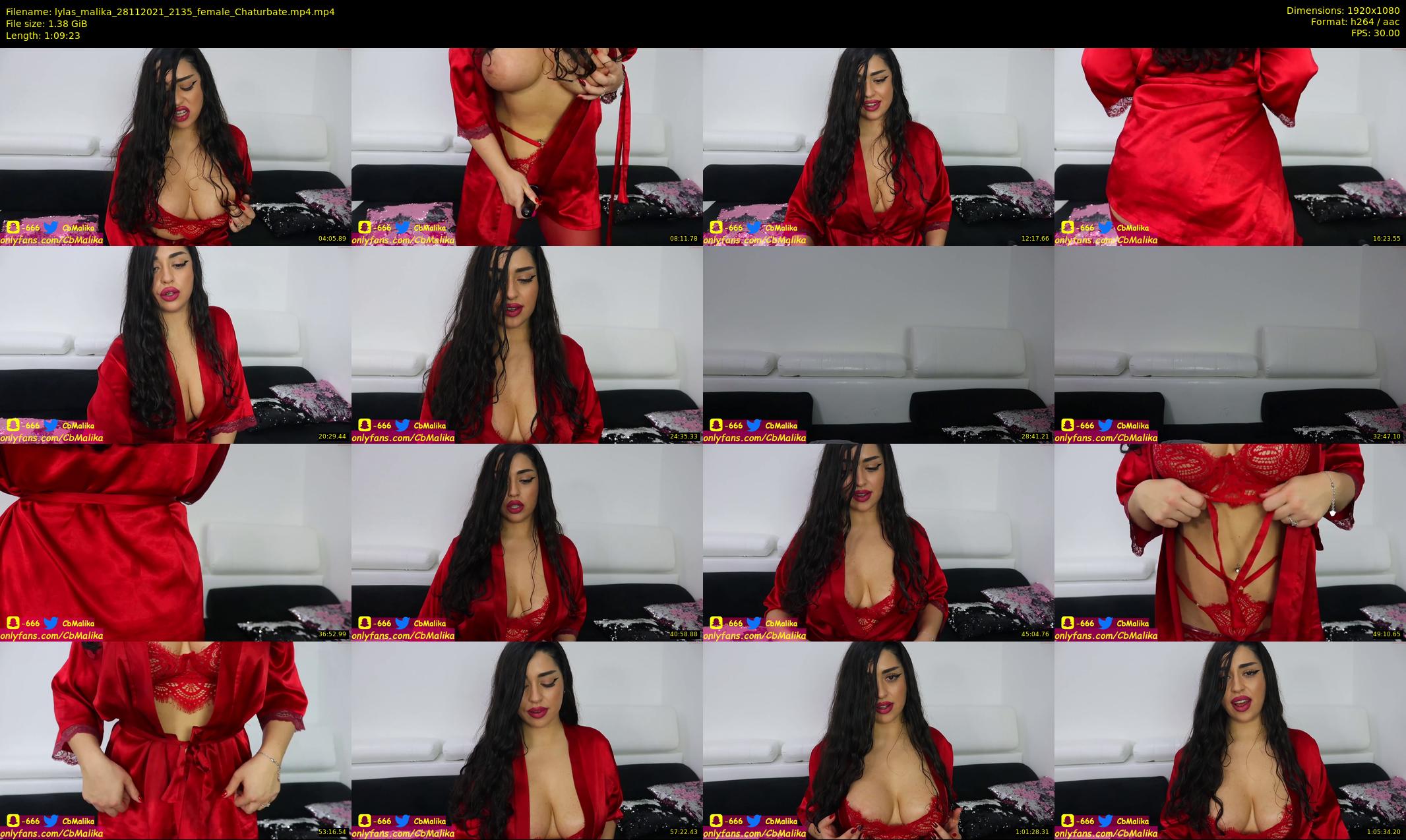 lylas_malika — 70 minute Chaturbate female cam show recording, 1080p, Nov 28, 2021