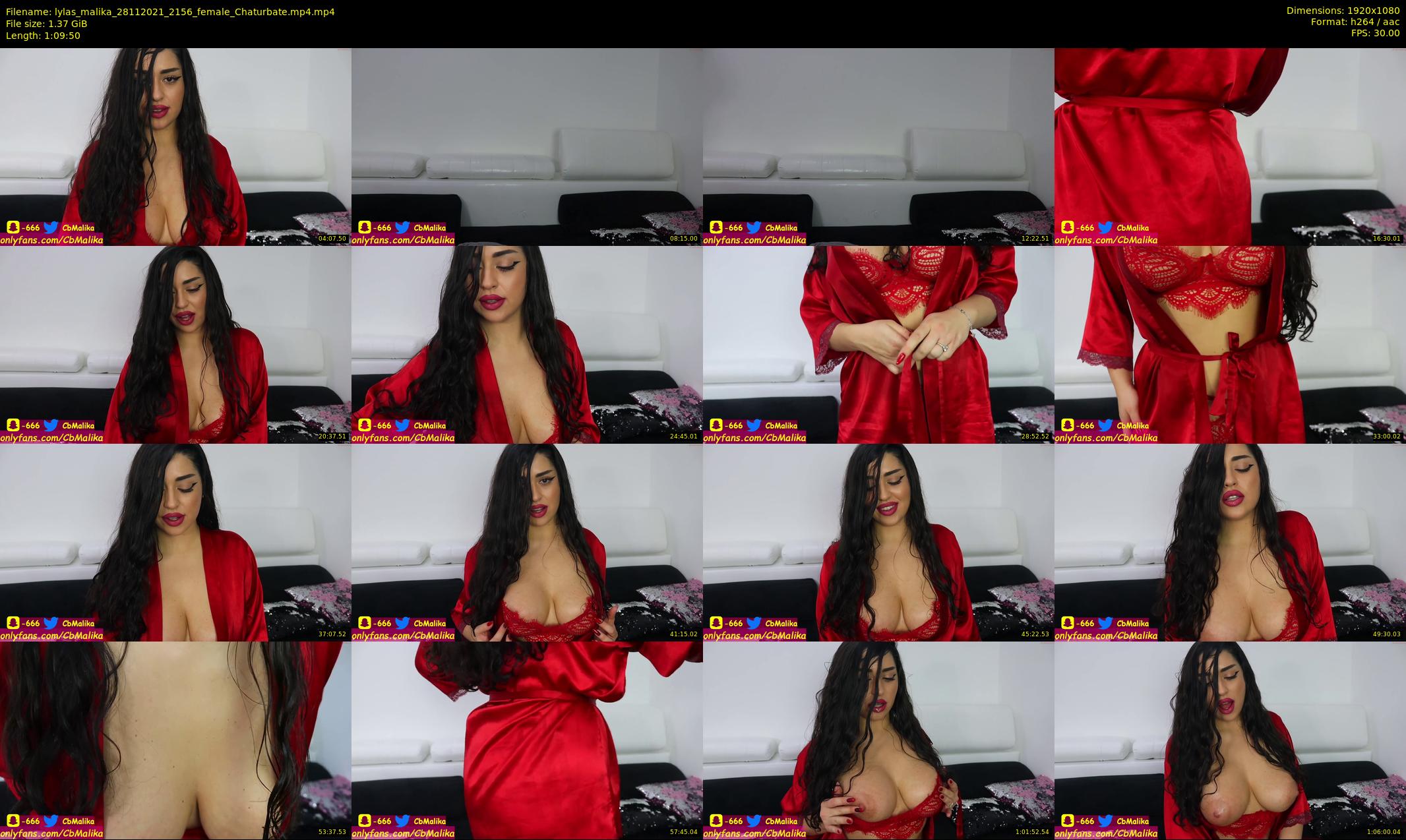 lylas_malika — 70 minute Chaturbate female cam show recording, 1080p, Nov 28, 2021