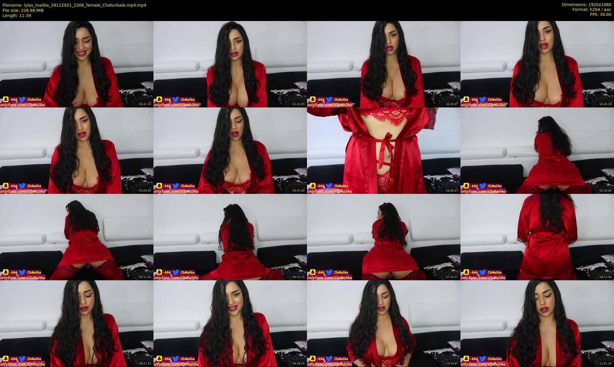 lylas_malika — 12 minute Chaturbate female cam show recording, 1080p, Nov 28, 2021