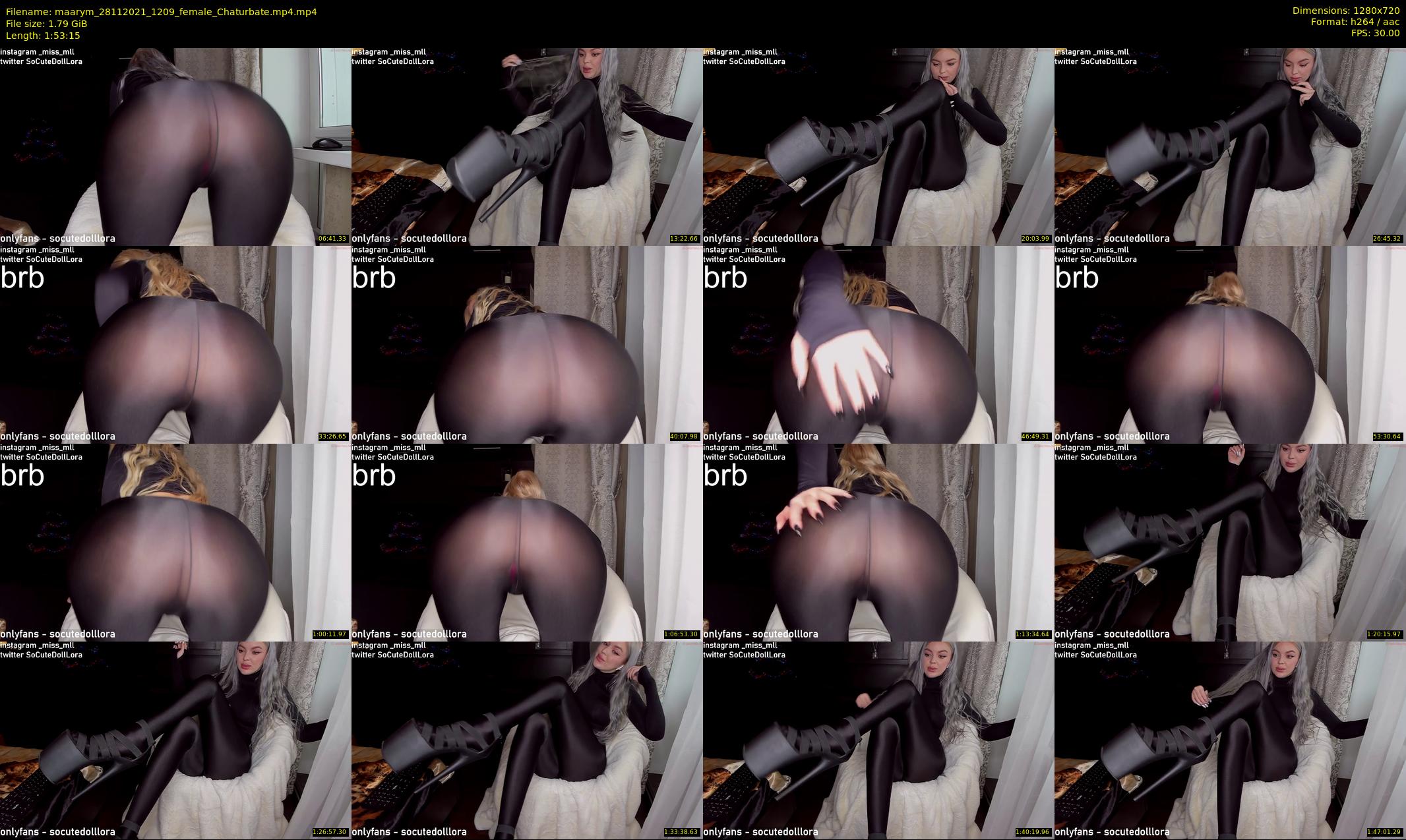maarym — 114 minute Chaturbate couple cam show recording, 720p, Nov 28, 2021