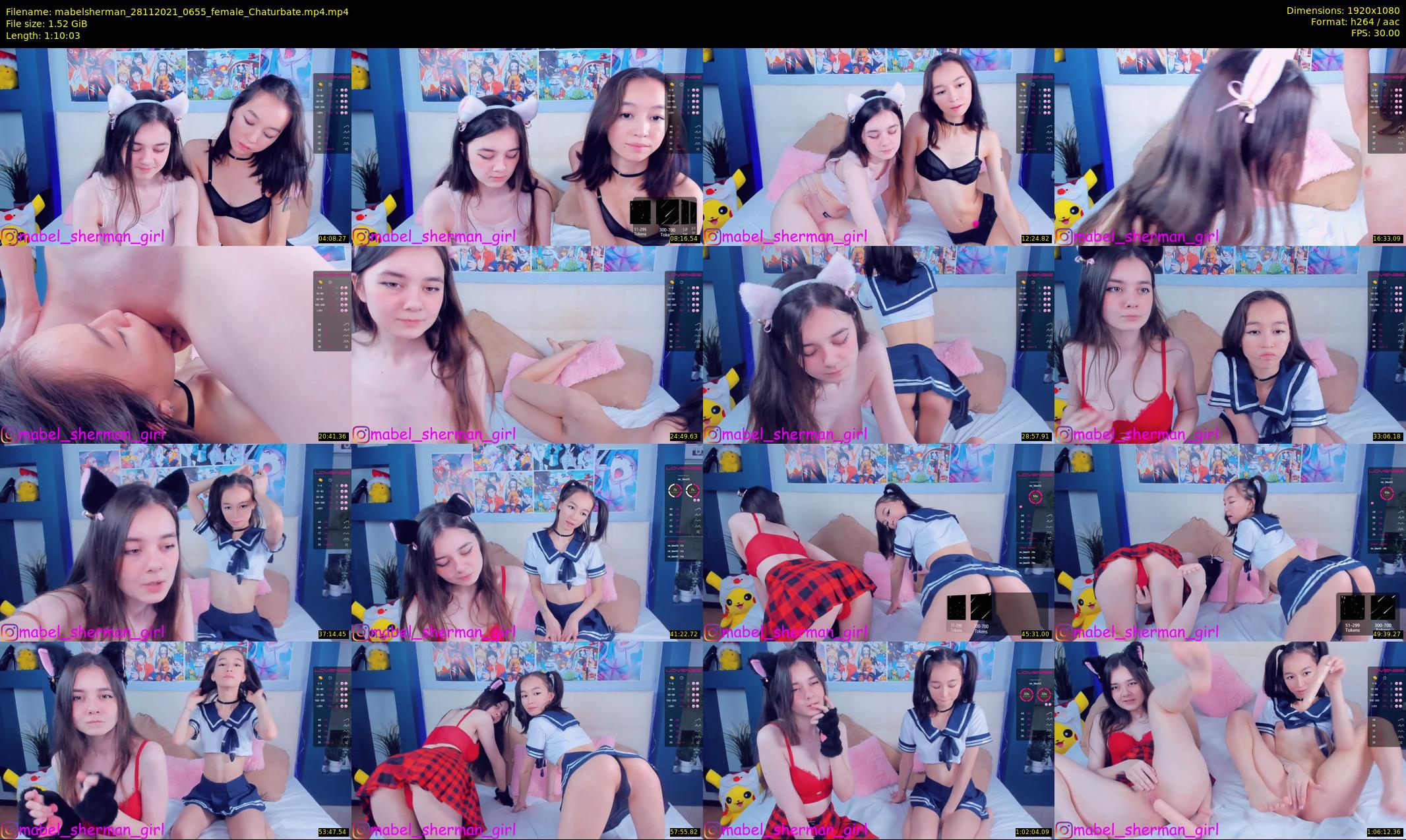 mabelsherman — 71 minute Chaturbate couple cam show recording, 1080p, Nov 28, 2021