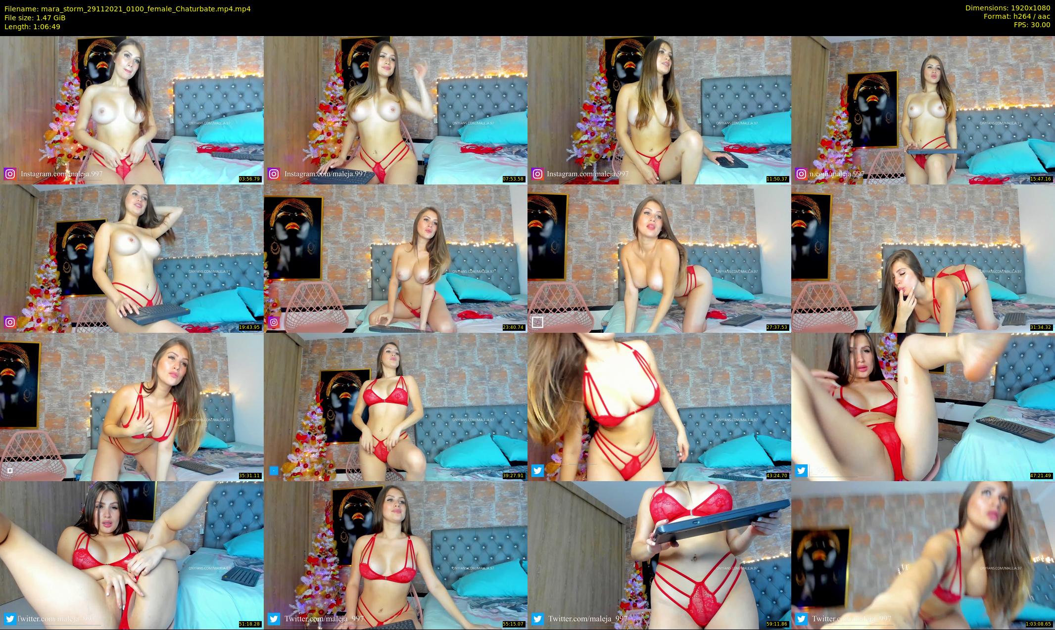 mara_storm — 67 minute Chaturbate female cam show recording, 1080p, Nov 29, 2021