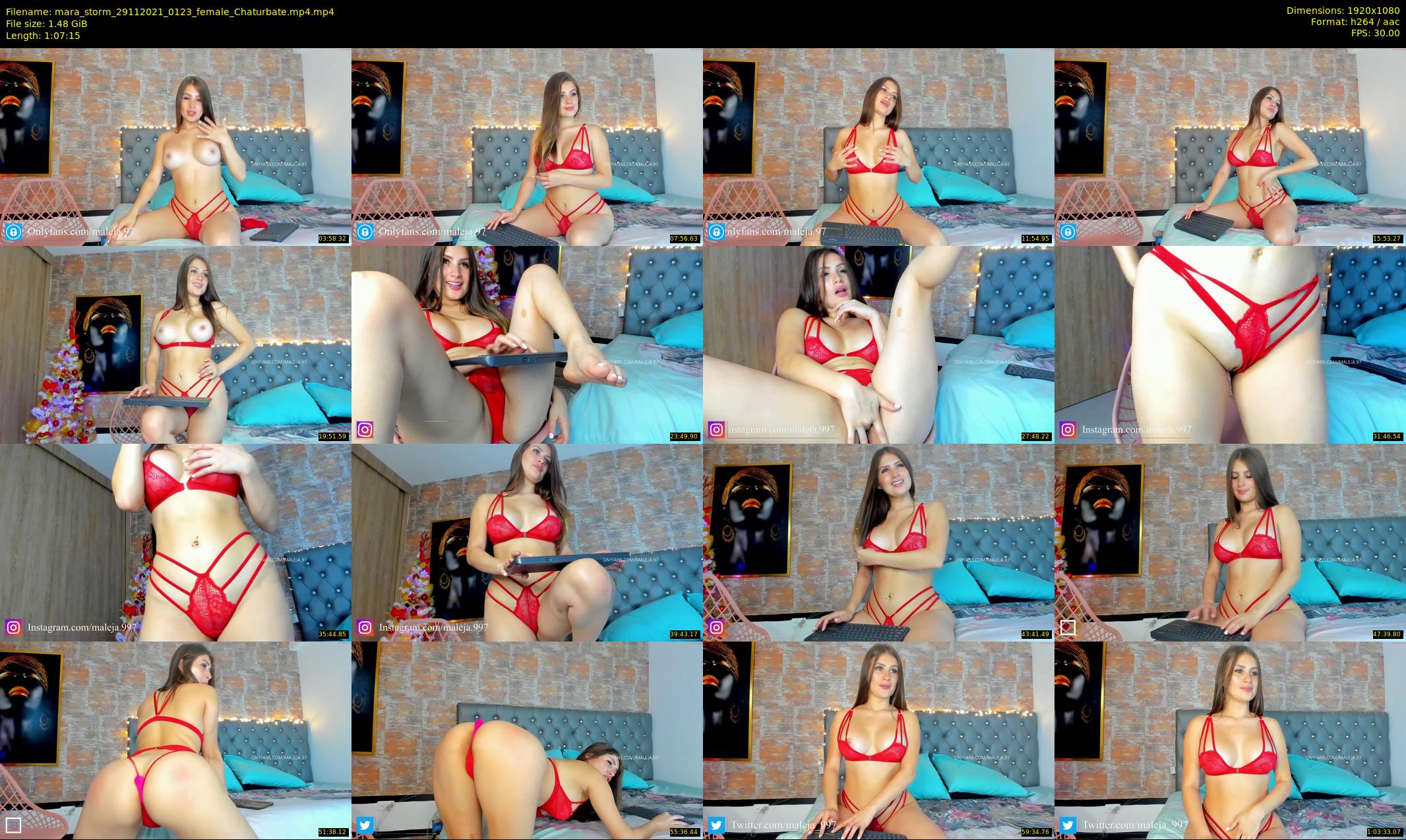 mara_storm — 68 minute Chaturbate female cam show recording, 1080p, Nov 29, 2021