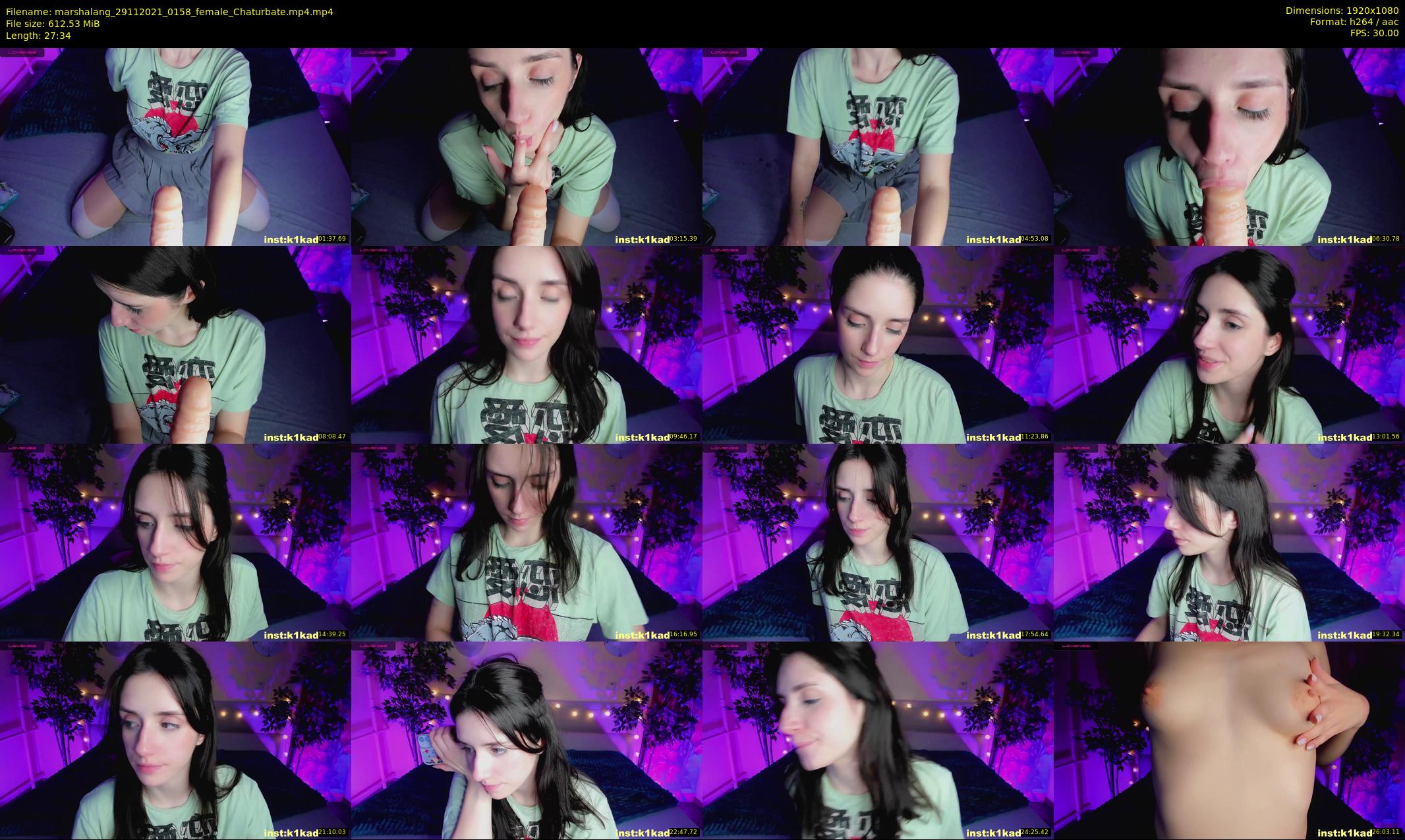 marshalang — 28 minute Chaturbate couple cam show recording, 1080p, Nov 29, 2021