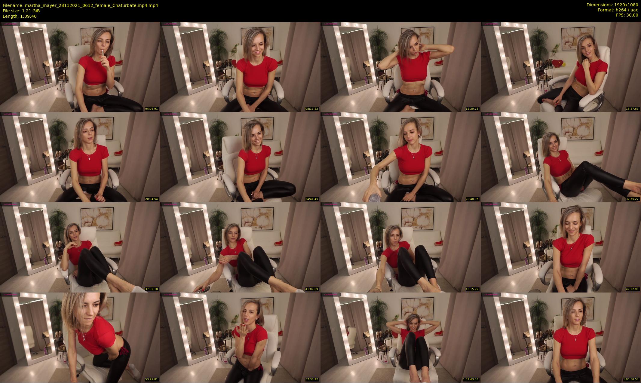 martha_mayer — 70 minute Chaturbate female cam show recording, 1080p, Nov 28, 2021