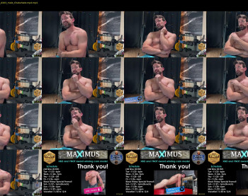 maximus_787 — 10 minute Chaturbate male cam show recording, 1080p, Nov 29, 2021