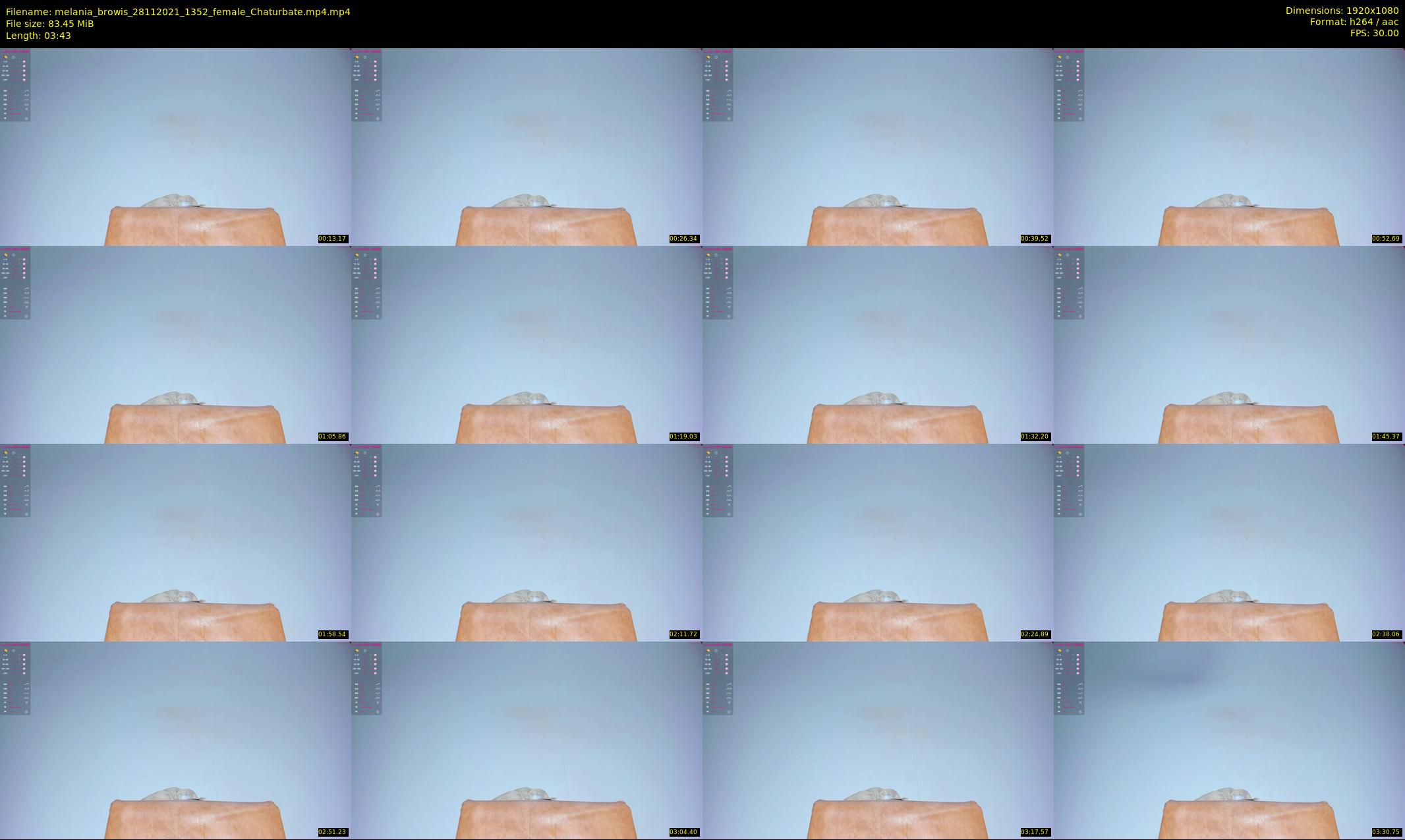 melania_browis — 4 minute Chaturbate female cam show recording, 1080p, Nov 28, 2021