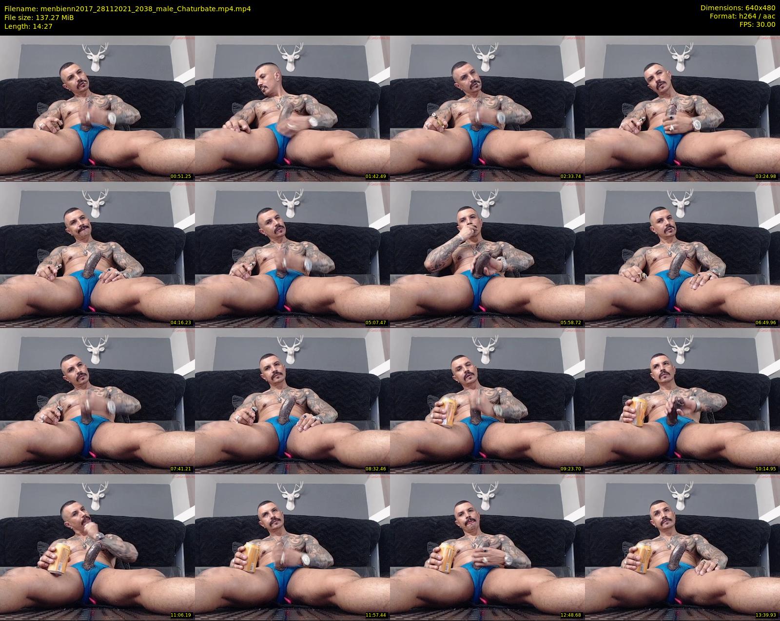 menbienn2017 — 15 minute Chaturbate male cam show recording, 480p, Nov 28, 2021