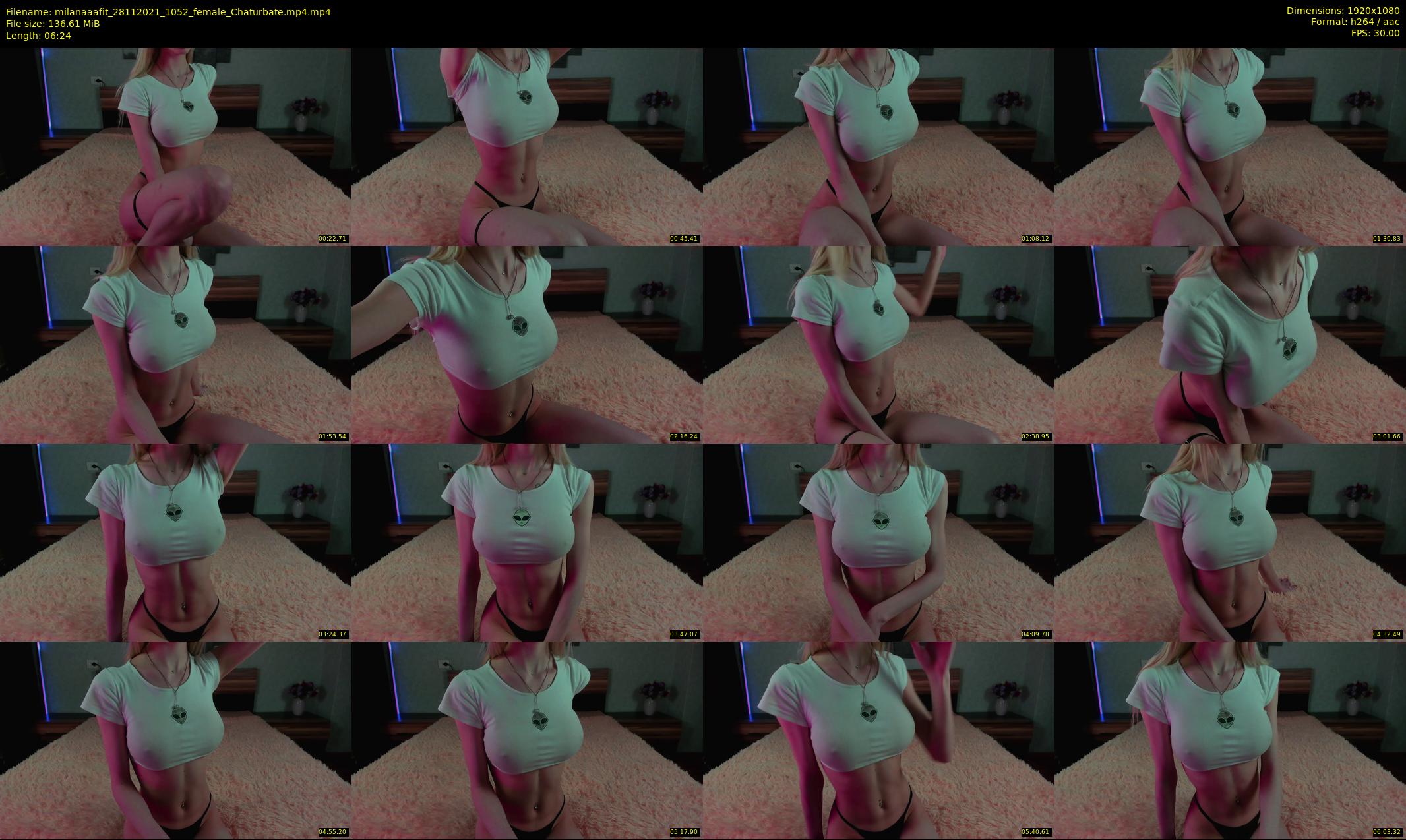 milanaaafit — 7 minute Chaturbate couple cam show recording, 1080p, Nov 28, 2021