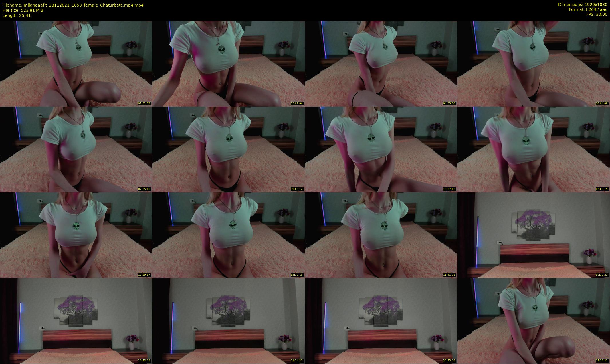 milanaaafit — 26 minute Chaturbate couple cam show recording, 1080p, Nov 28, 2021