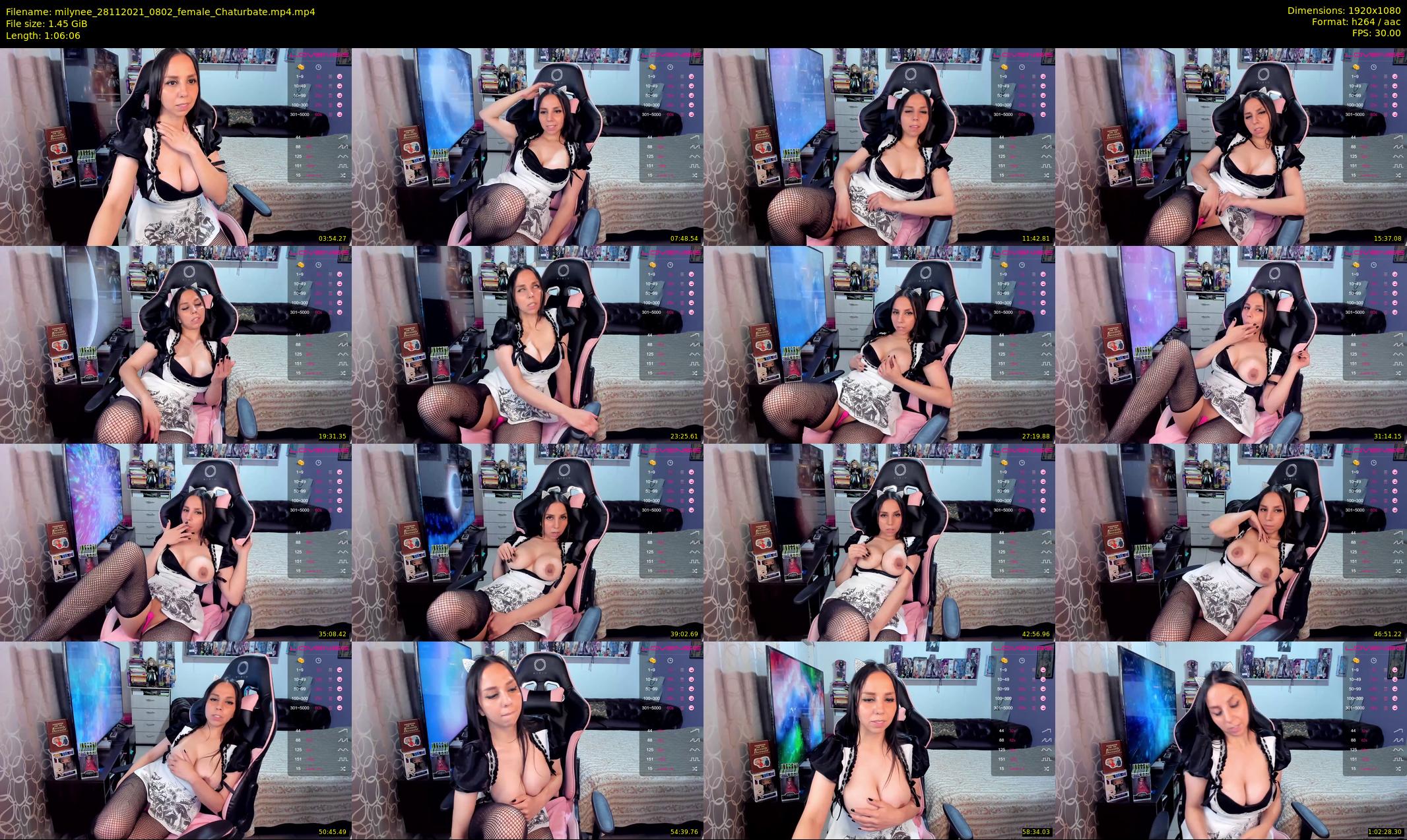 milynee — 67 minute Chaturbate female cam show recording, 1080p, Nov 28, 2021