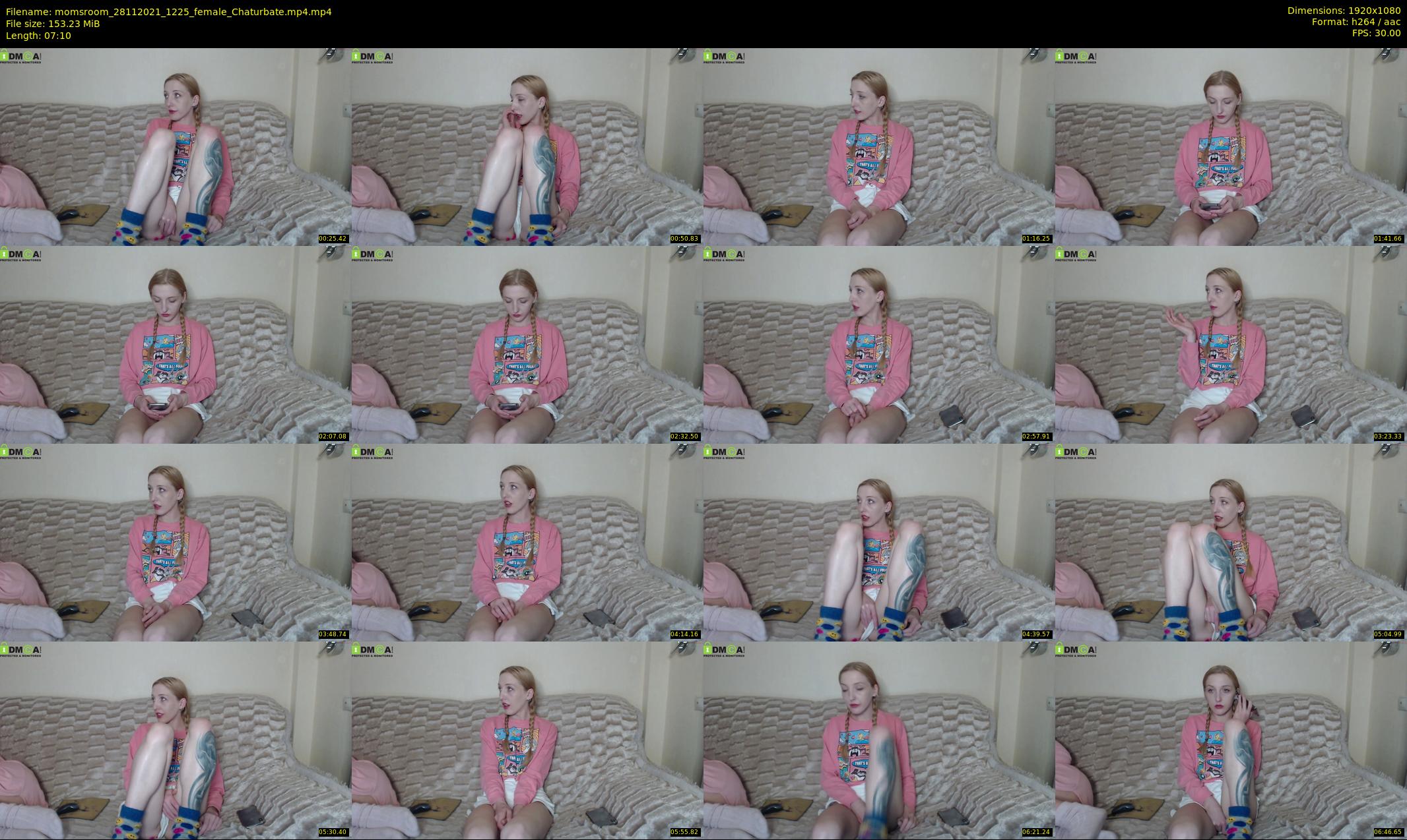 momsroom — 8 minute Chaturbate couple cam show recording, 1080p, Nov 28, 2021
