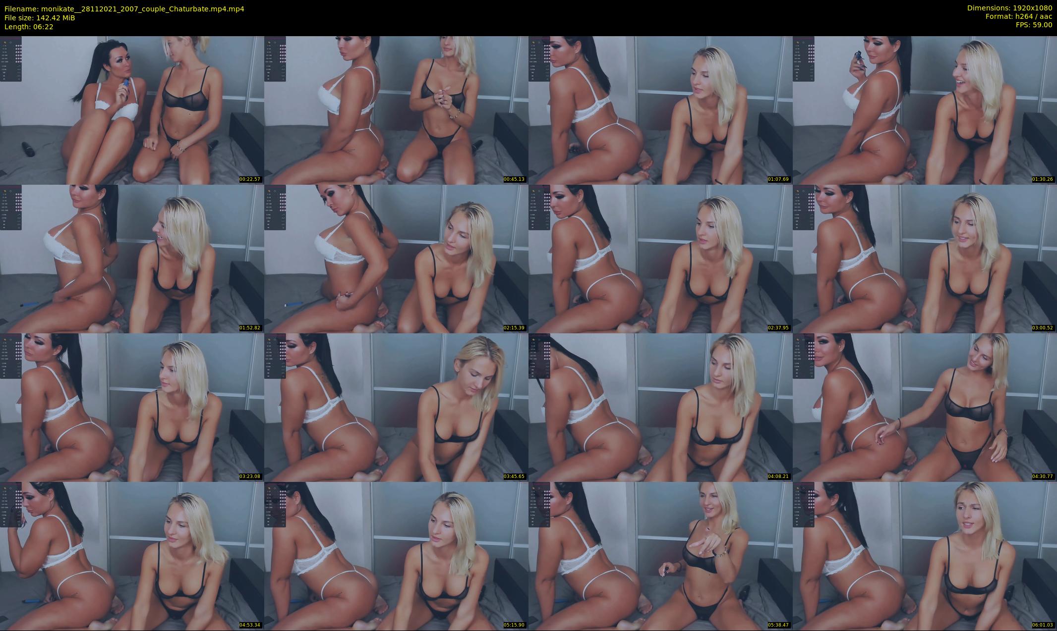monikate_ — 7 minute Chaturbate couple cam show recording, 1080p, Nov 28, 2021