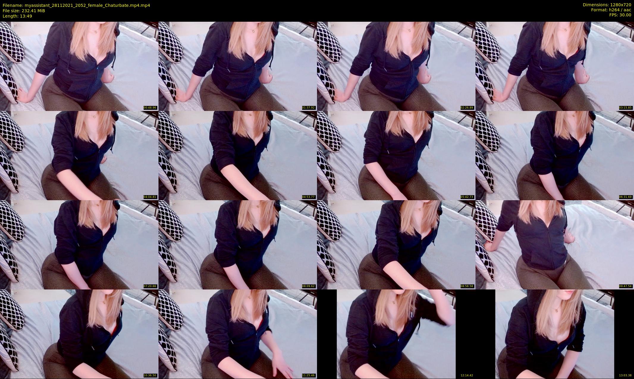 myassistant — 14 minute Chaturbate female cam show recording, 720p, Nov 28, 2021