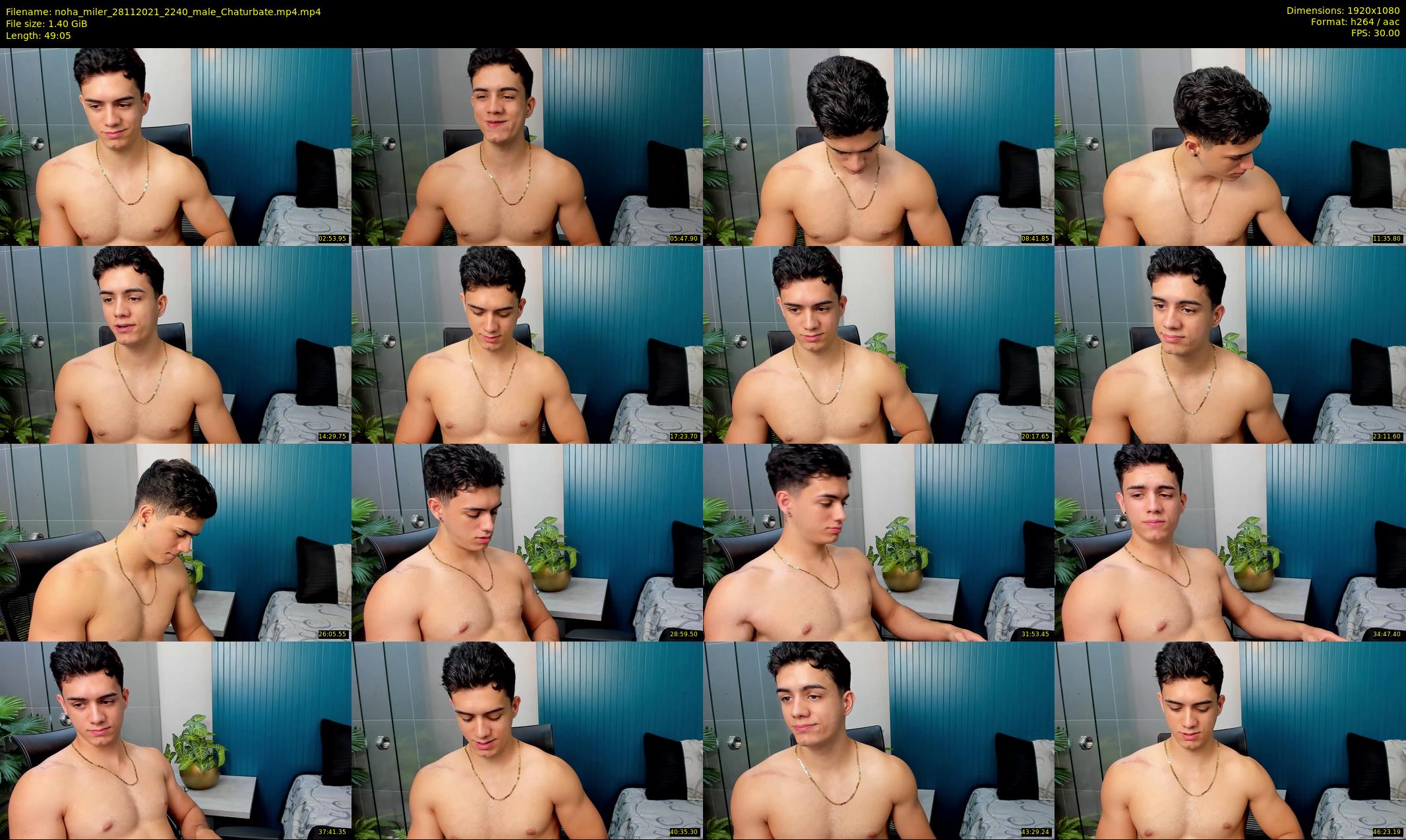 noha_miler — 50 minute Chaturbate male cam show recording, 1080p, Nov 28, 2021