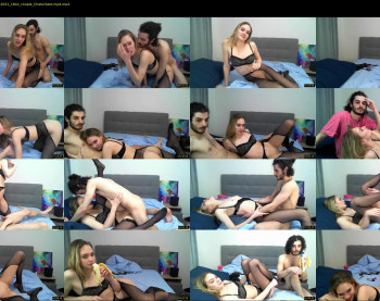 peachcreamcouple — 59 minute Chaturbate couple cam show recording, 720p, Nov 28, 2021