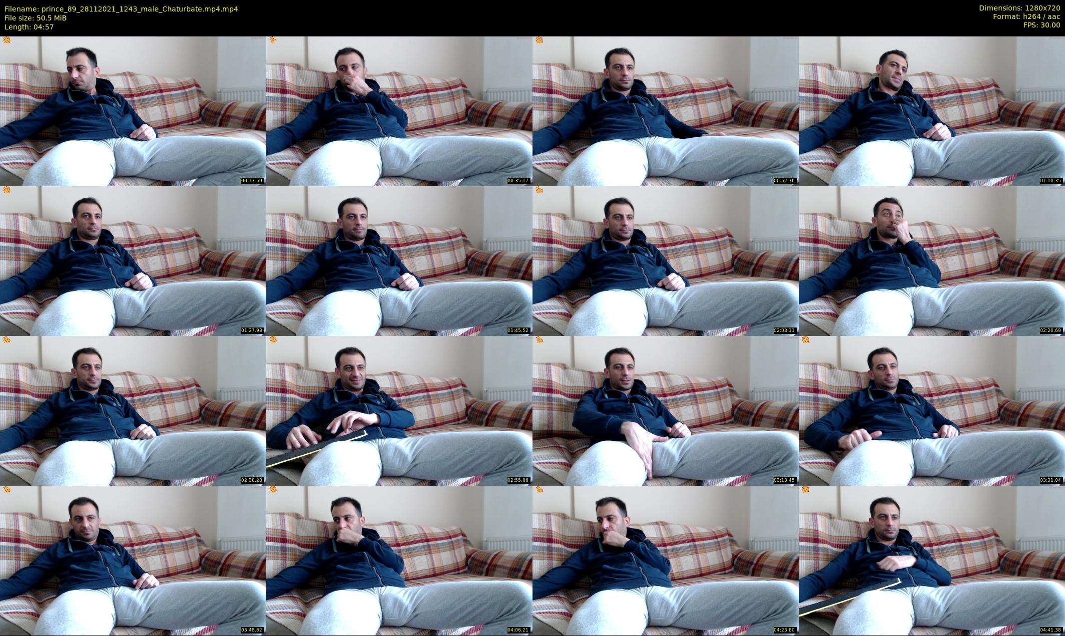 prince_89 — 5 minute Chaturbate male cam show recording, 720p, Nov 28, 2021