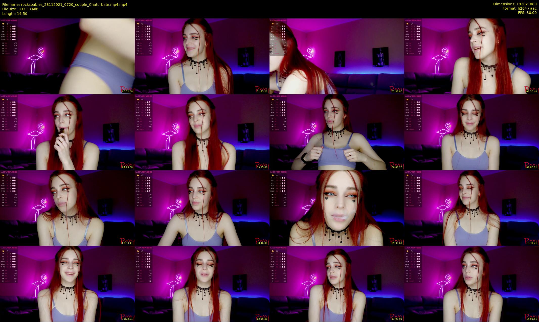 rocksbabies — 15 minute Chaturbate female cam show recording, 1080p, Nov 28, 2021