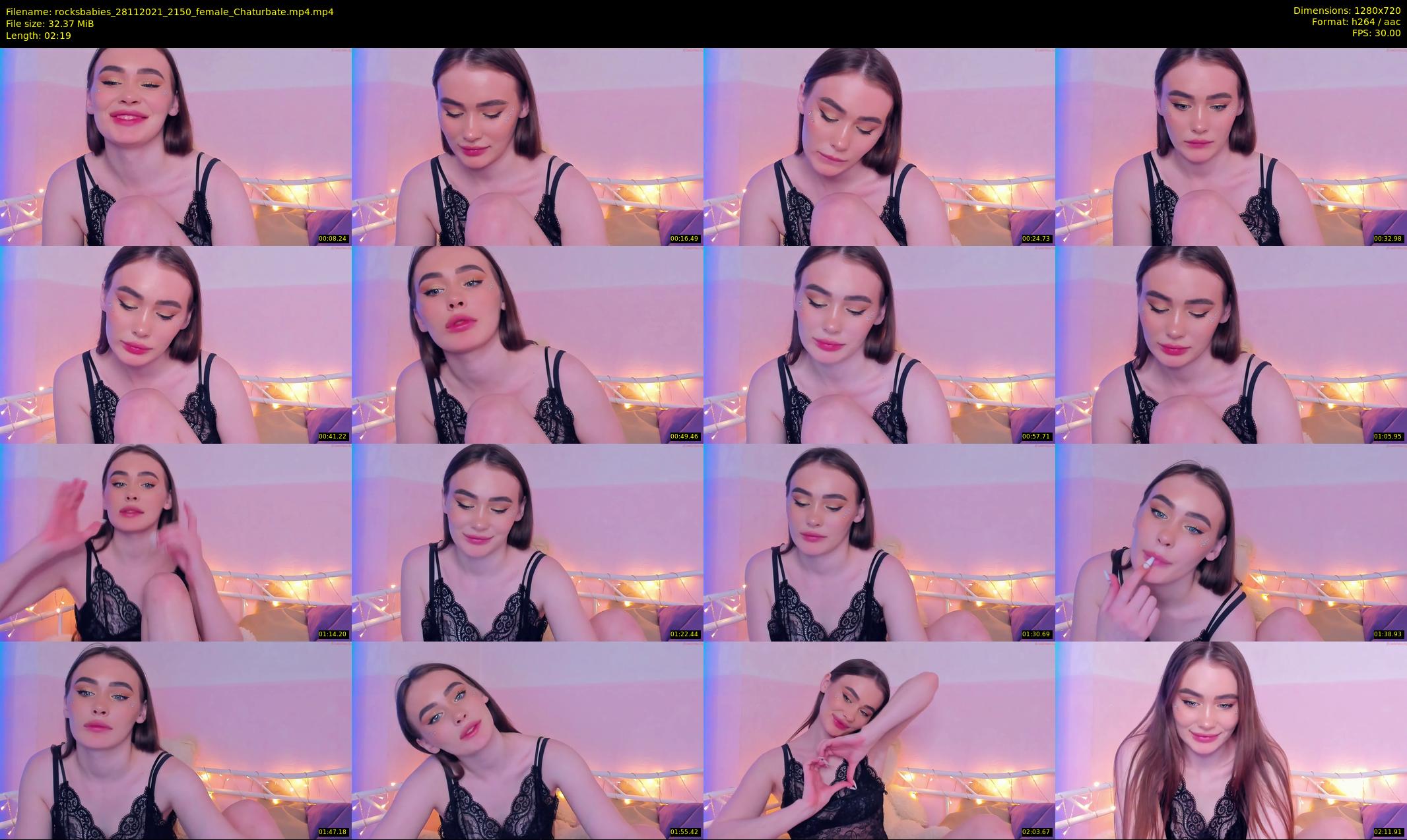 rocksbabies — 3 minute Chaturbate female cam show recording, 720p, Nov 28, 2021