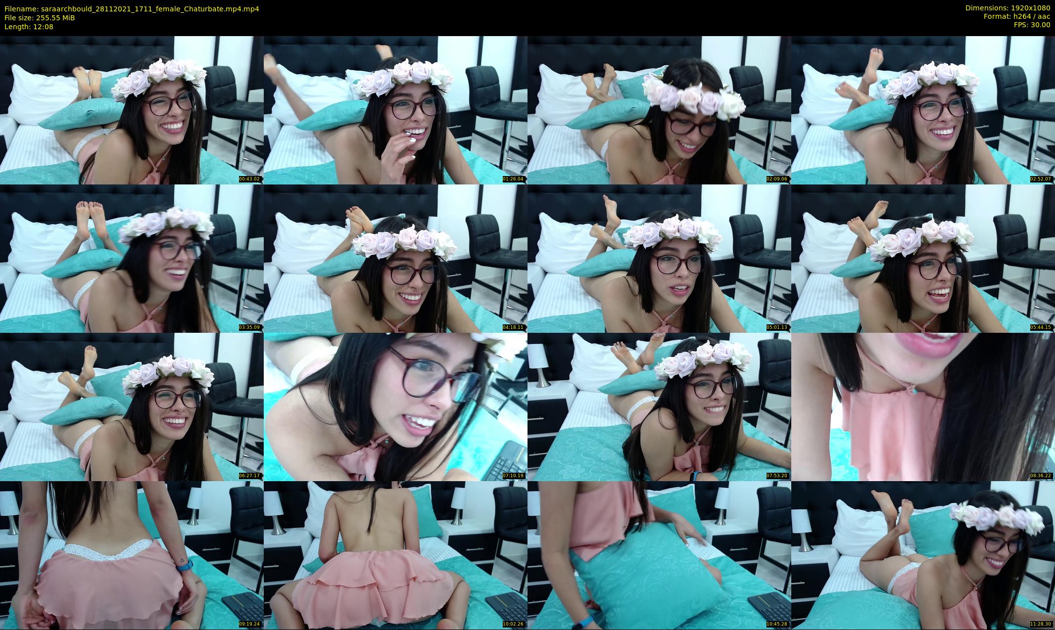 saraarchbould — 13 minute Chaturbate female cam show recording, 1080p, Nov 28, 2021