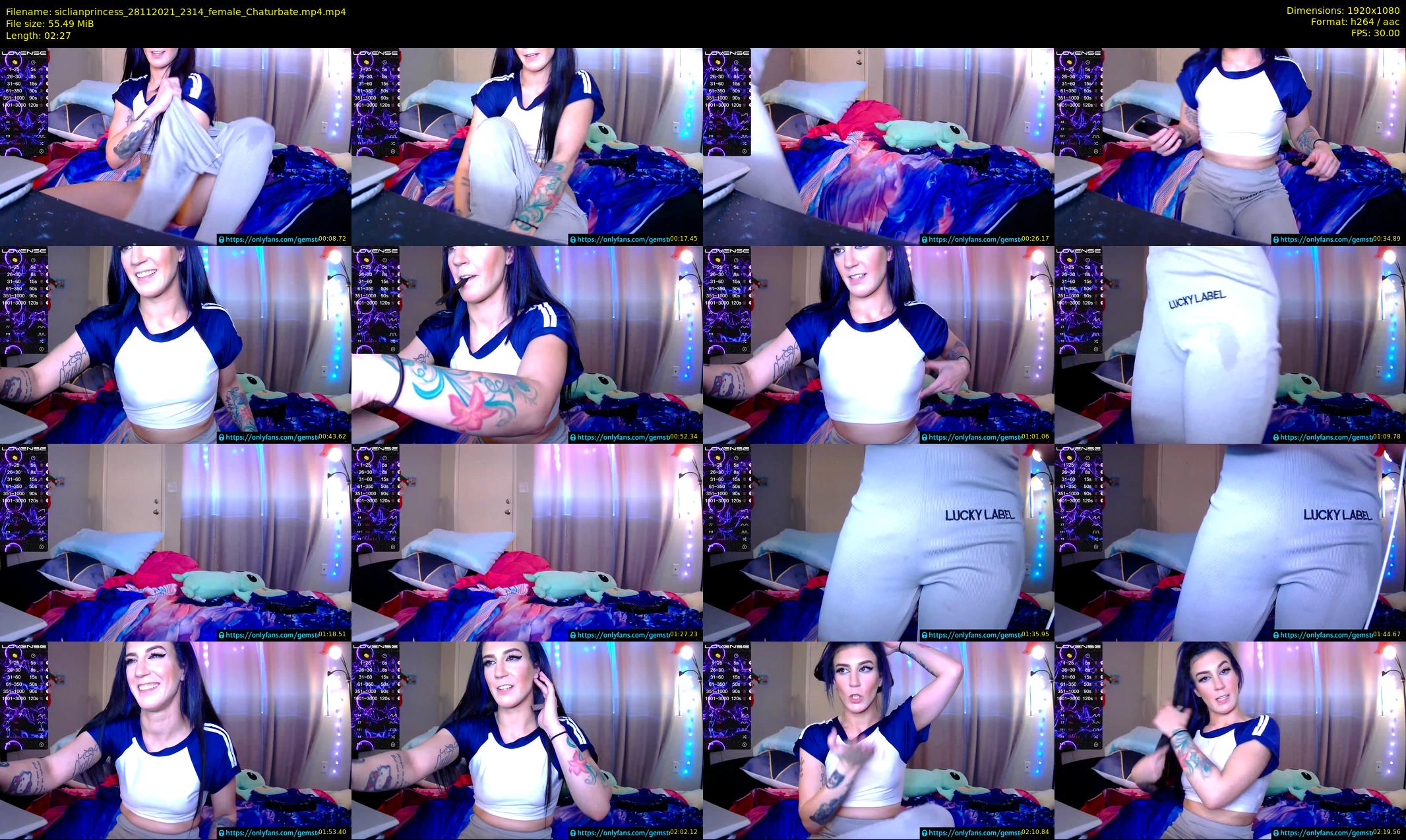 siclianprincess — 3 minute Chaturbate couple cam show recording, 1080p, Nov 28, 2021