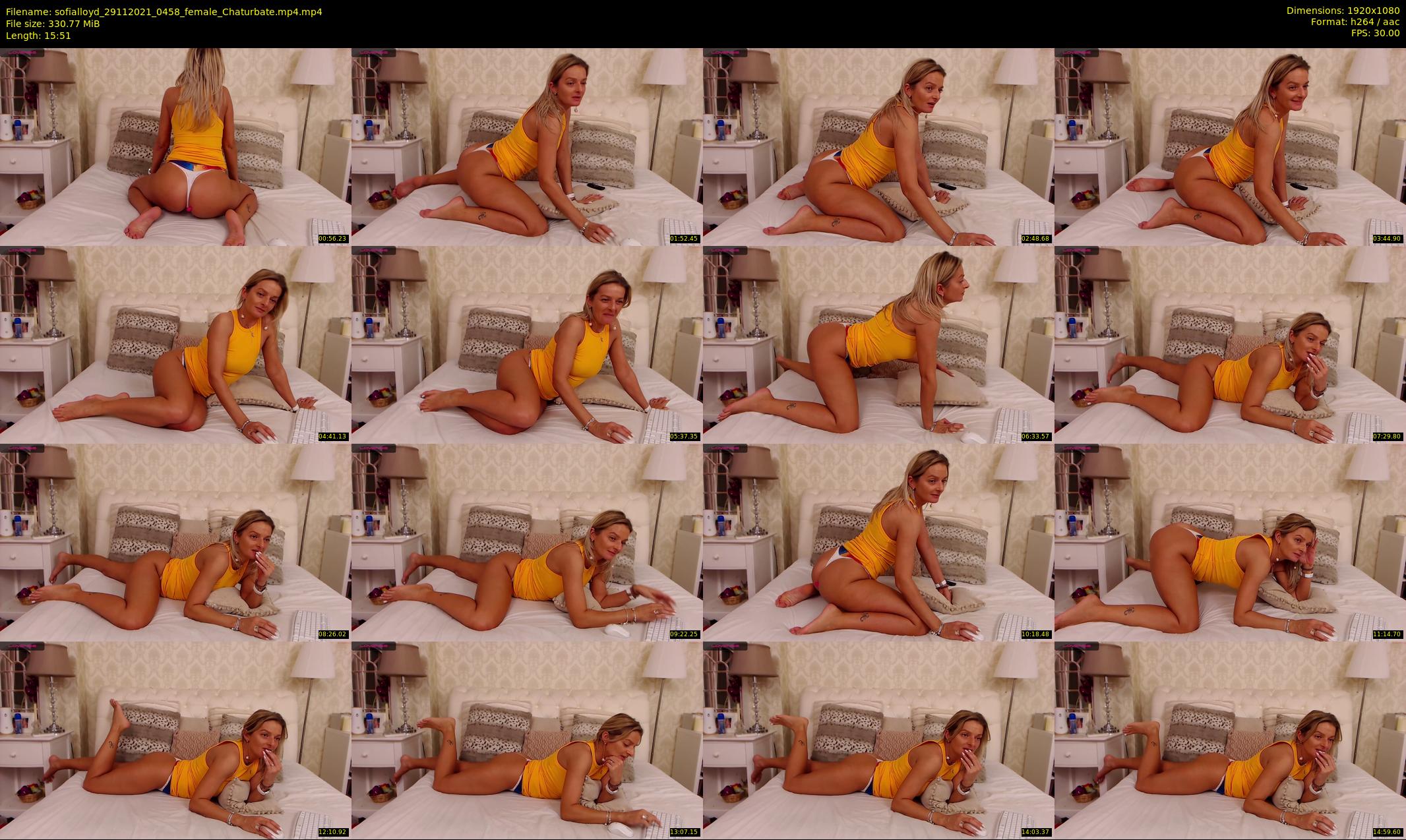 sofialloyd — 16 minute Chaturbate female cam show recording, 1080p, Nov 29, 2021
