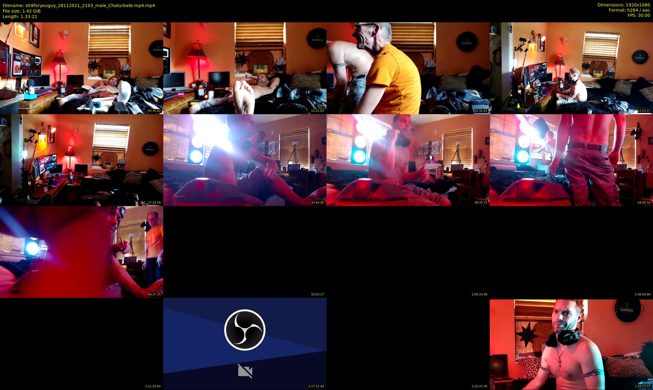 str8foryouguy — 94 minute Chaturbate male cam show recording, 1080p, Nov 28, 2021