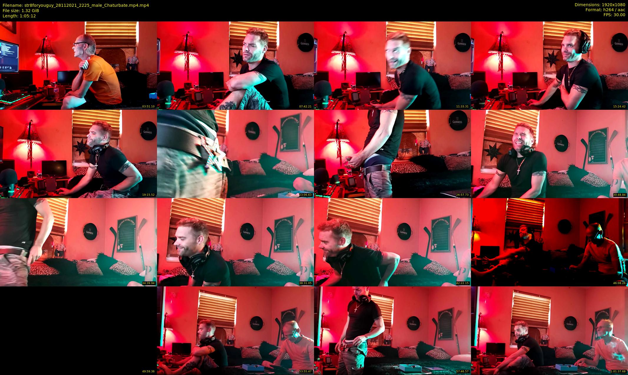 str8foryouguy — 66 minute Chaturbate male cam show recording, 1080p, Nov 28, 2021