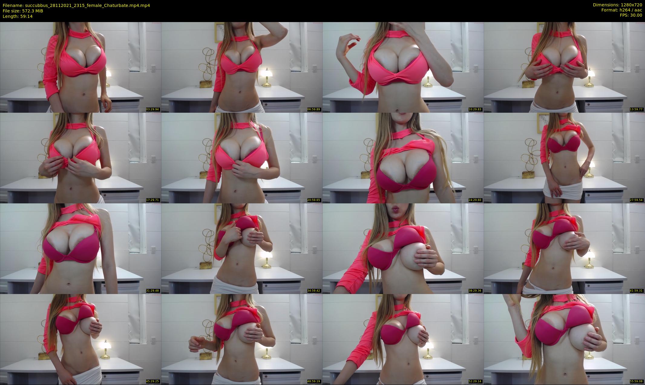 succubbus — 60 minute Chaturbate female cam show recording, 720p, Nov 28, 2021