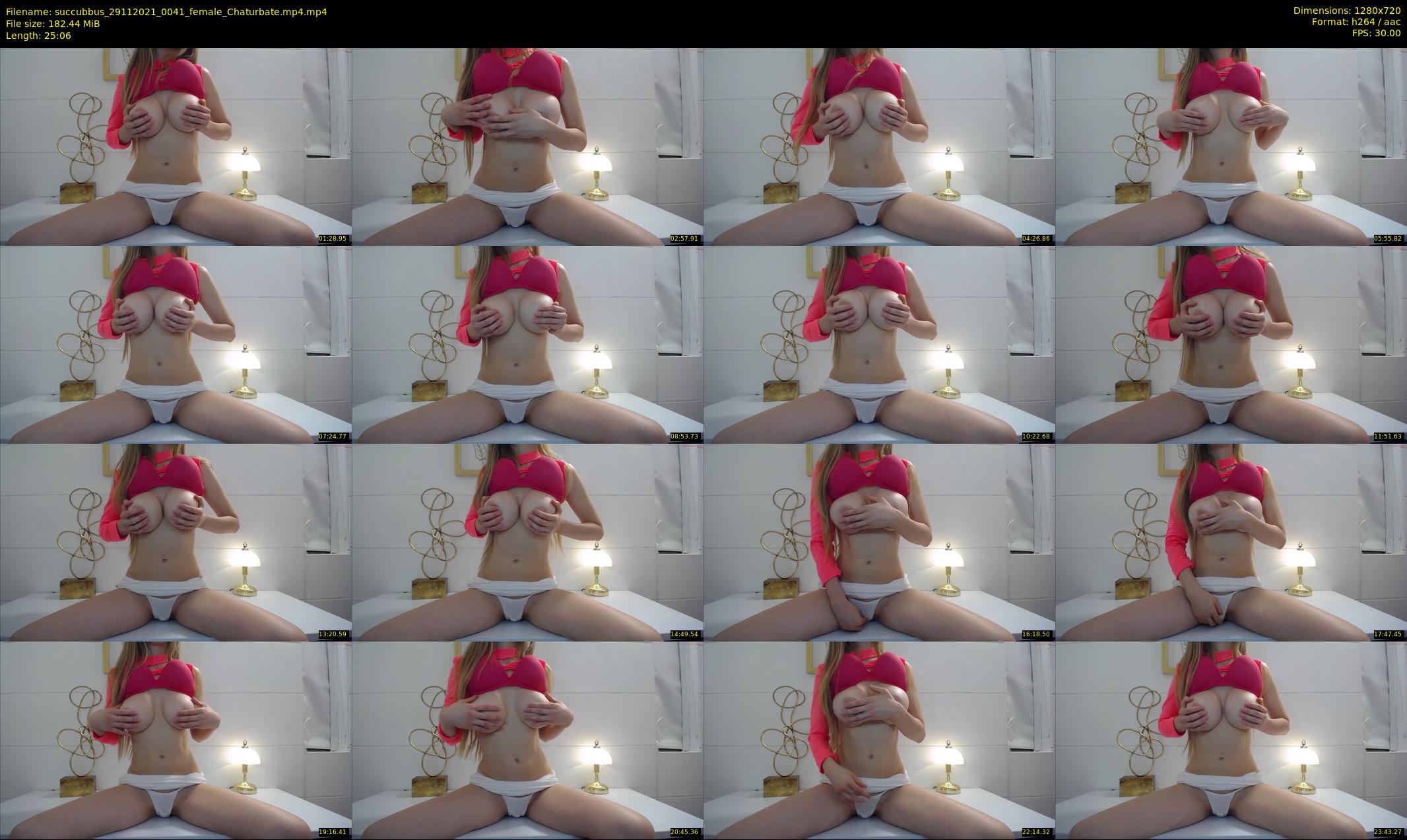 succubbus — 26 minute Chaturbate female cam show recording, 720p, Nov 29, 2021
