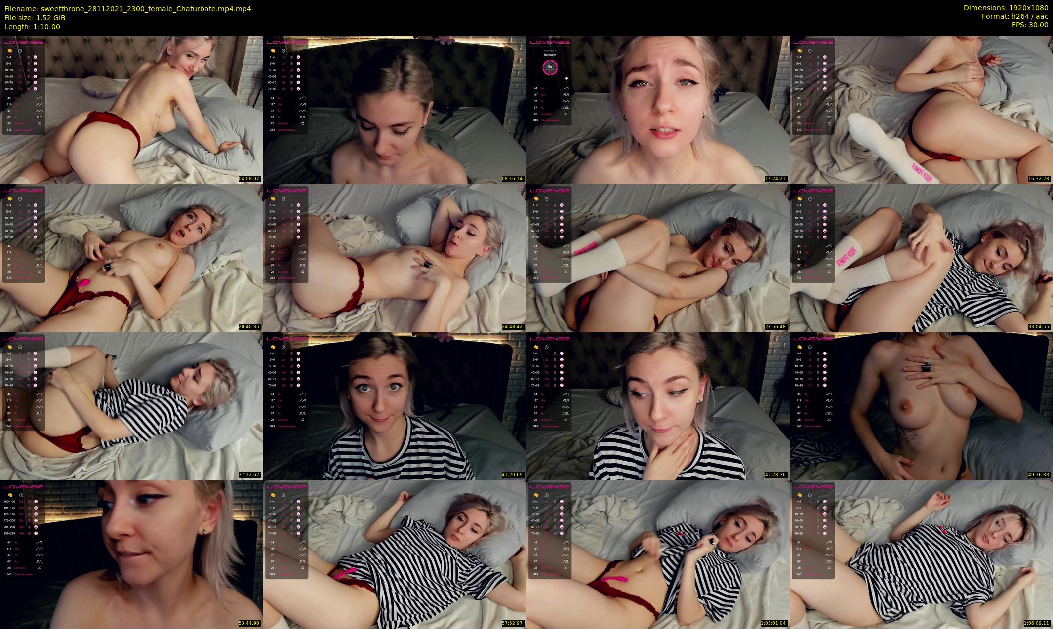 sweetthrone — 70 minute Chaturbate couple cam show recording, 1080p, Nov 28, 2021