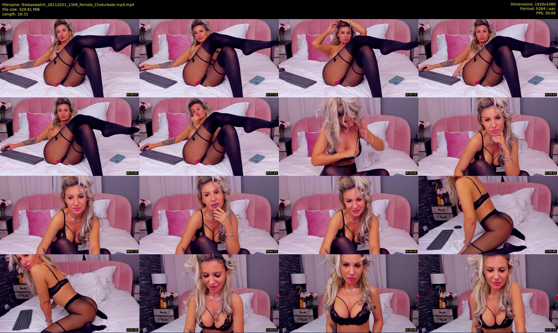 thebaewatch — 17 minute Chaturbate female cam show recording, 1080p, Nov 28, 2021