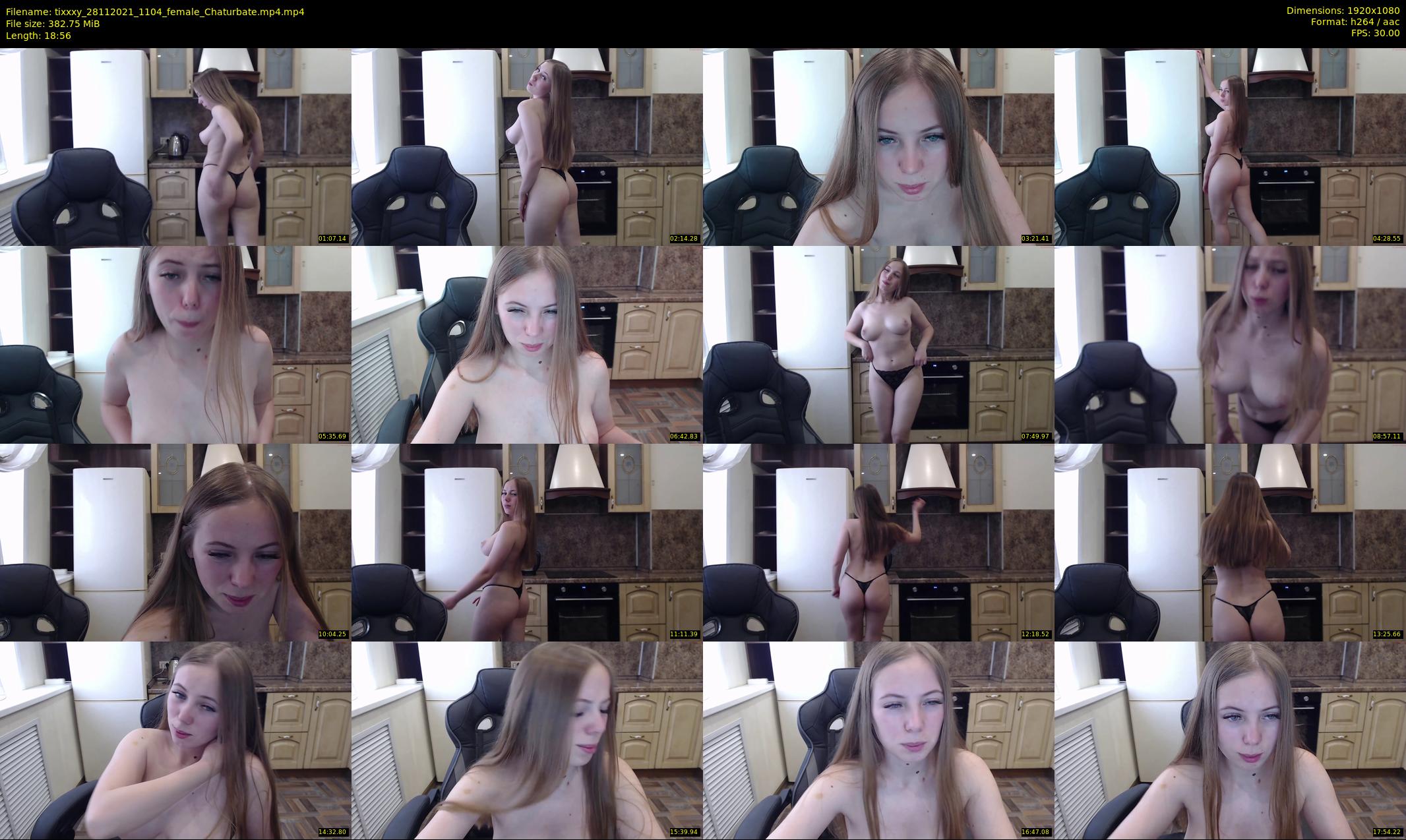 tixxxy — 19 minute Chaturbate female cam show recording, 1080p, Nov 28, 2021