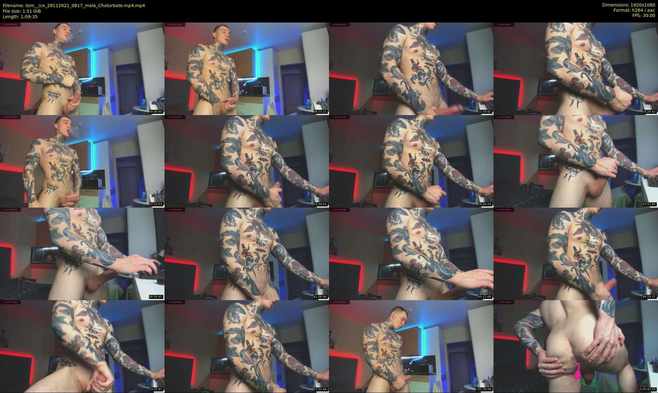 tom__ice — 70 minute Chaturbate male cam show recording, 1080p, Nov 28, 2021