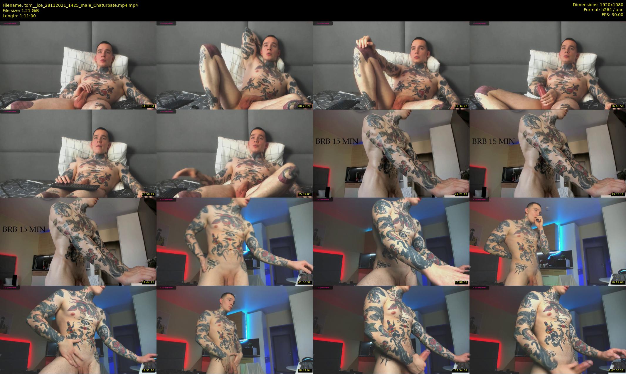 tom__ice — 71 minute Chaturbate male cam show recording, 1080p, Nov 28, 2021
