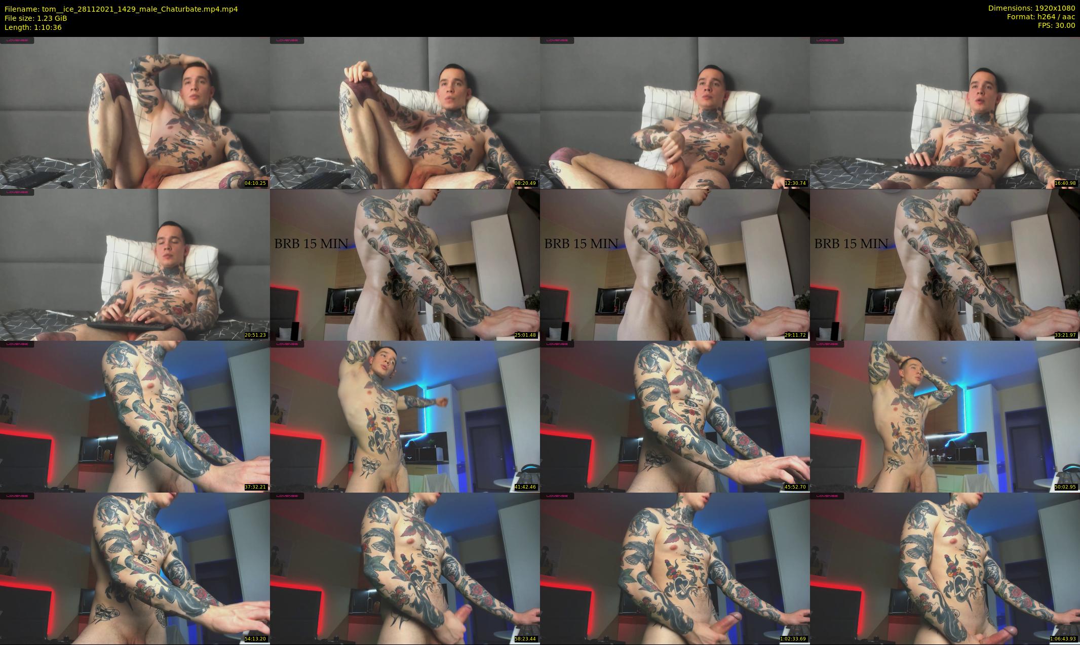 tom__ice — 71 minute Chaturbate male cam show recording, 1080p, Nov 28, 2021