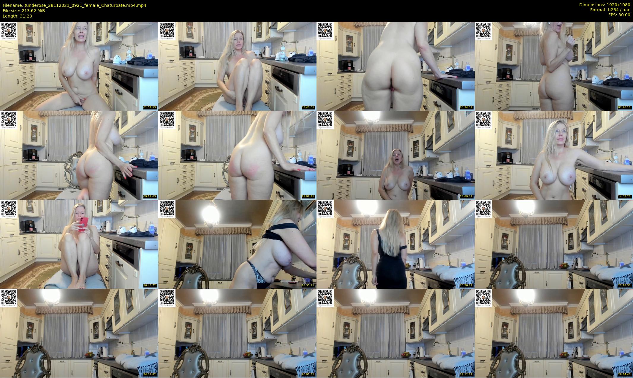 tunderose — 32 minute Chaturbate female cam show recording, 1080p, Nov 28, 2021