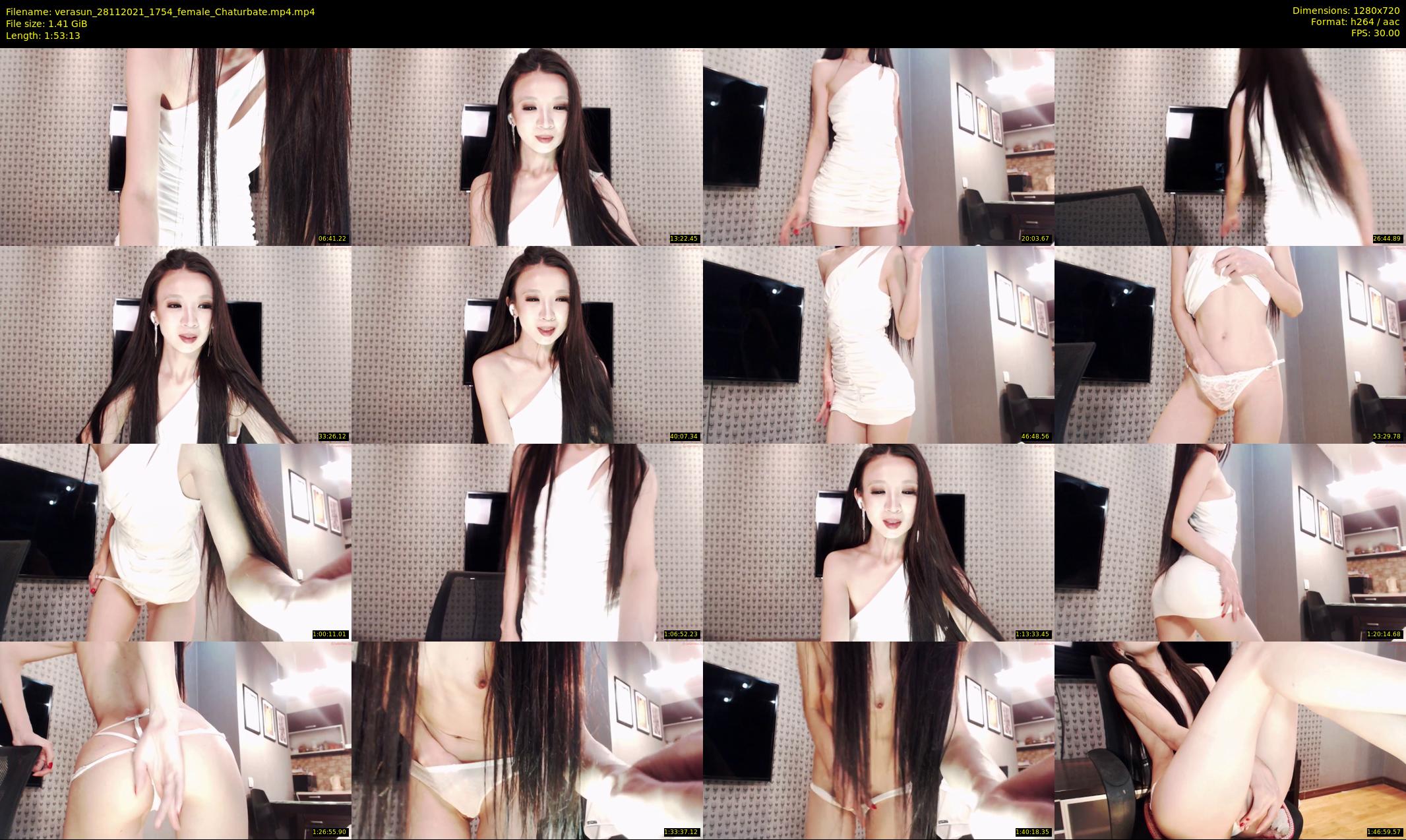 verasun — 114 minute Chaturbate female cam show recording, 720p, Nov 28, 2021
