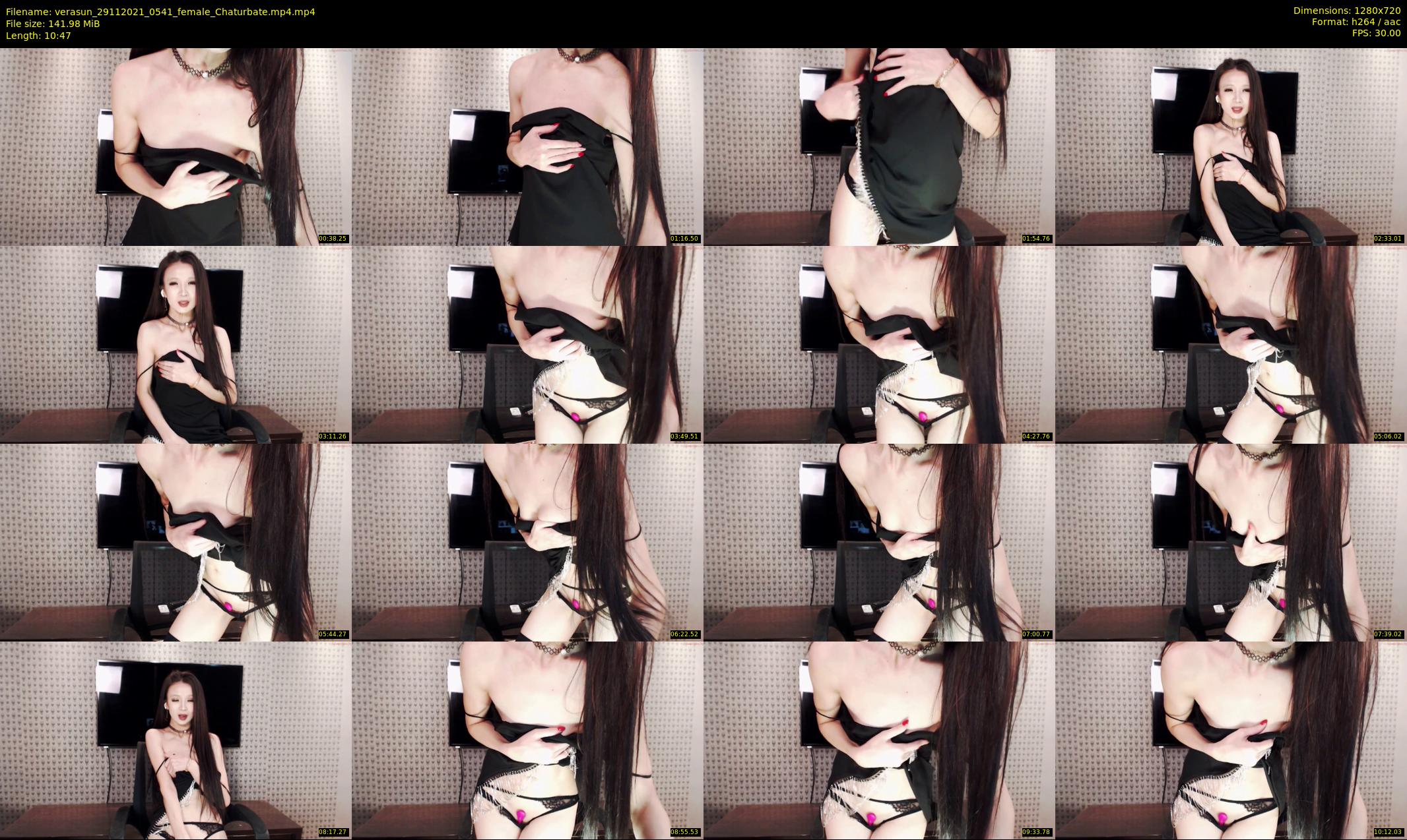 verasun — 11 minute Chaturbate female cam show recording, 720p, Nov 29, 2021