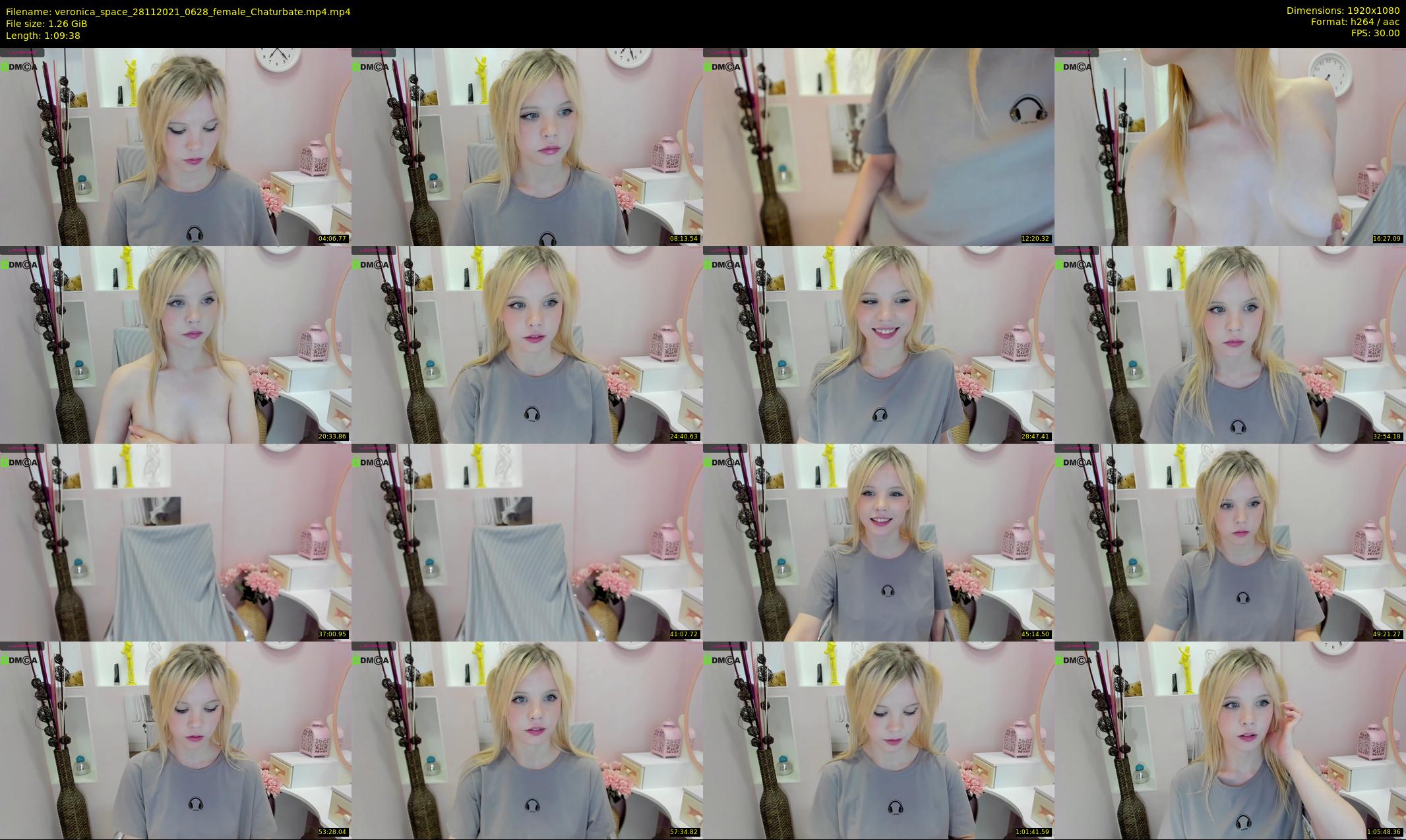 veronica_space — 70 minute Chaturbate female cam show recording, 1080p, Nov 28, 2021