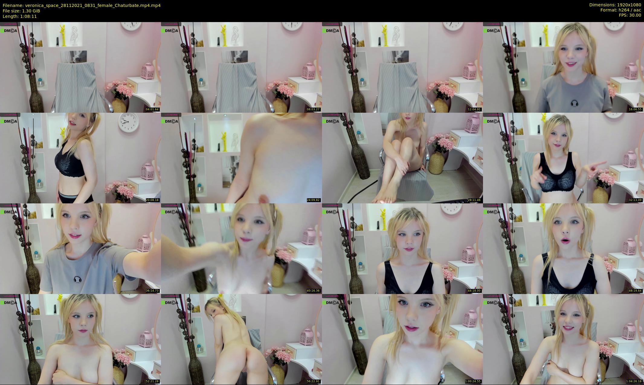 veronica_space — 69 minute Chaturbate female cam show recording, 1080p, Nov 28, 2021