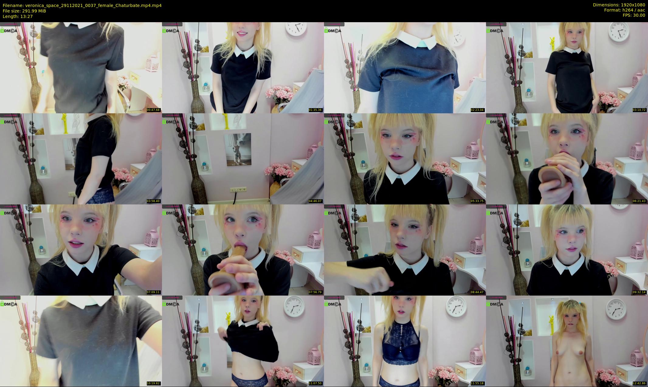 veronica_space — 14 minute Chaturbate female cam show recording, 1080p, Nov 29, 2021
